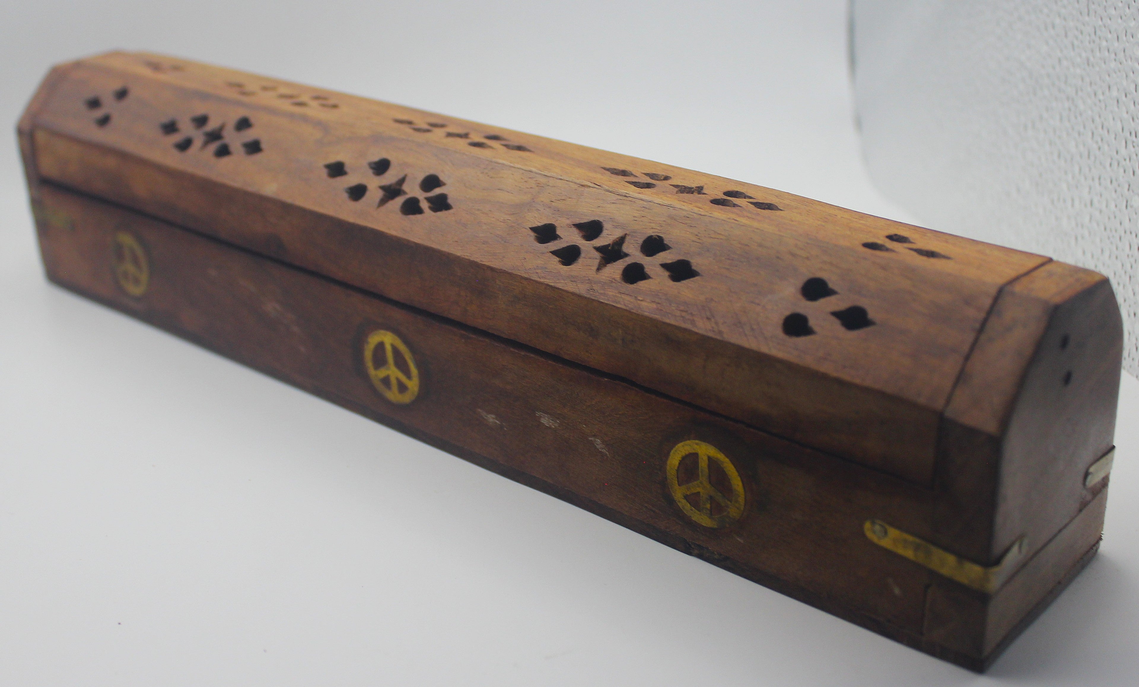 Coffin Incense Burner with Hidden Compartment | | Wiccan Center