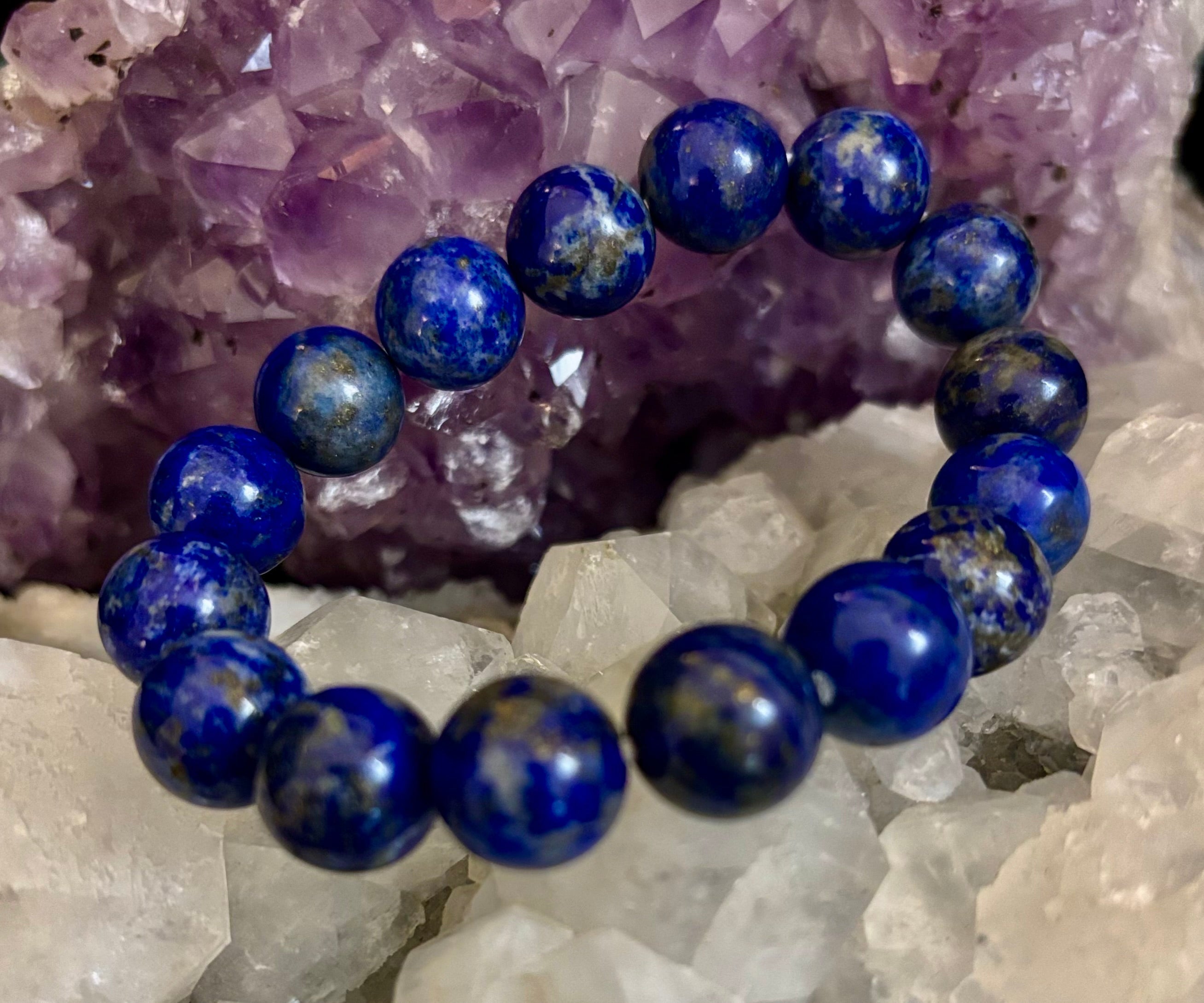 Lapis Lazuli Healing Bracelet – Wisdom, Truth & Inner Strength | | Wiccan Center