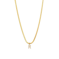 The Snake Initial Necklace
