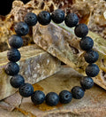 Grounded Energy Lava Rock Bracelet – Strength • Stability • Protection (10mm, Small Wrists) | | Wiccan Center