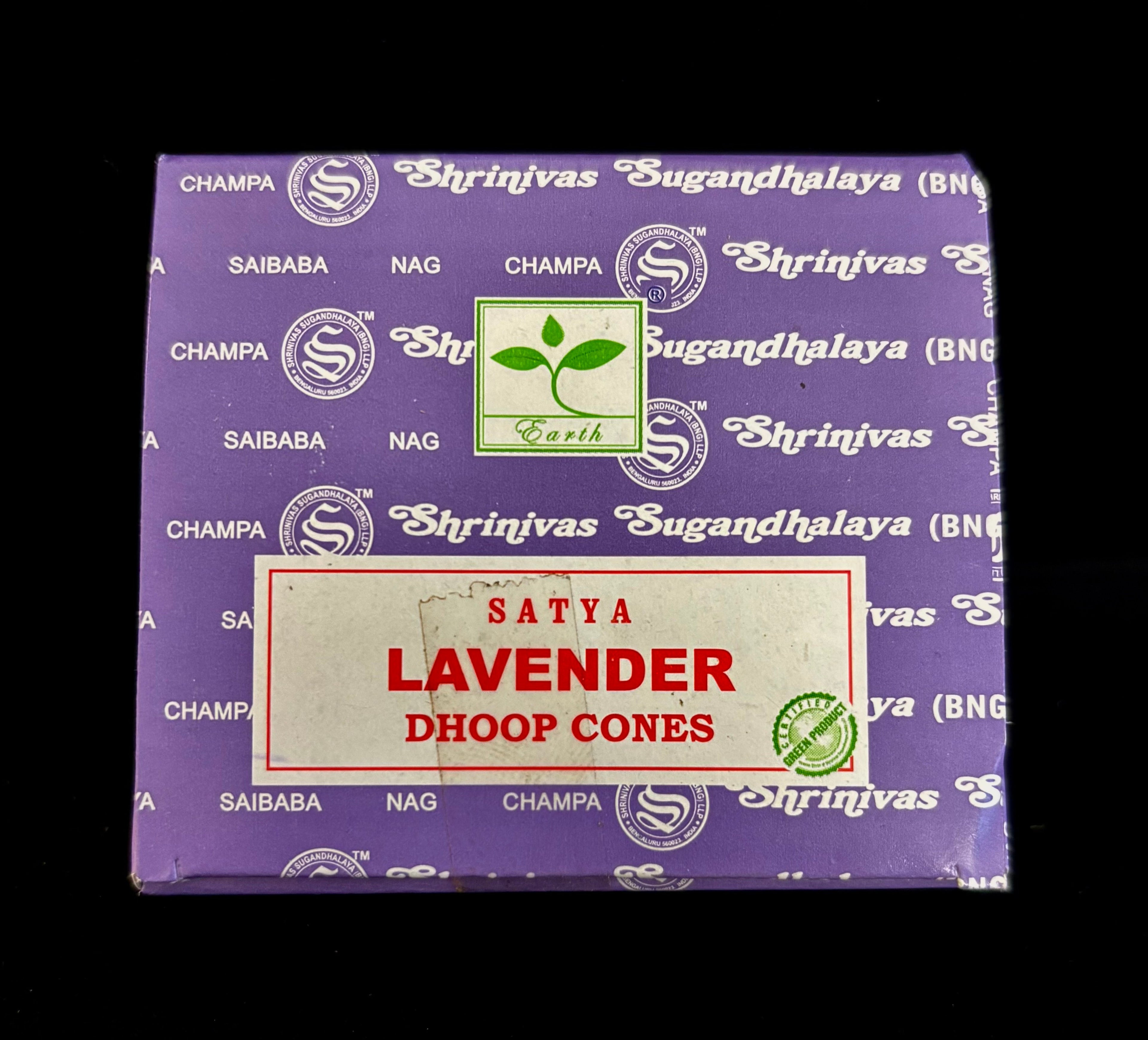 Satya Dhoop Cone Incense | 7 Fragrances from India – Nag Champa, Palo Santo, Sandalwood & More | | Wiccan Center
