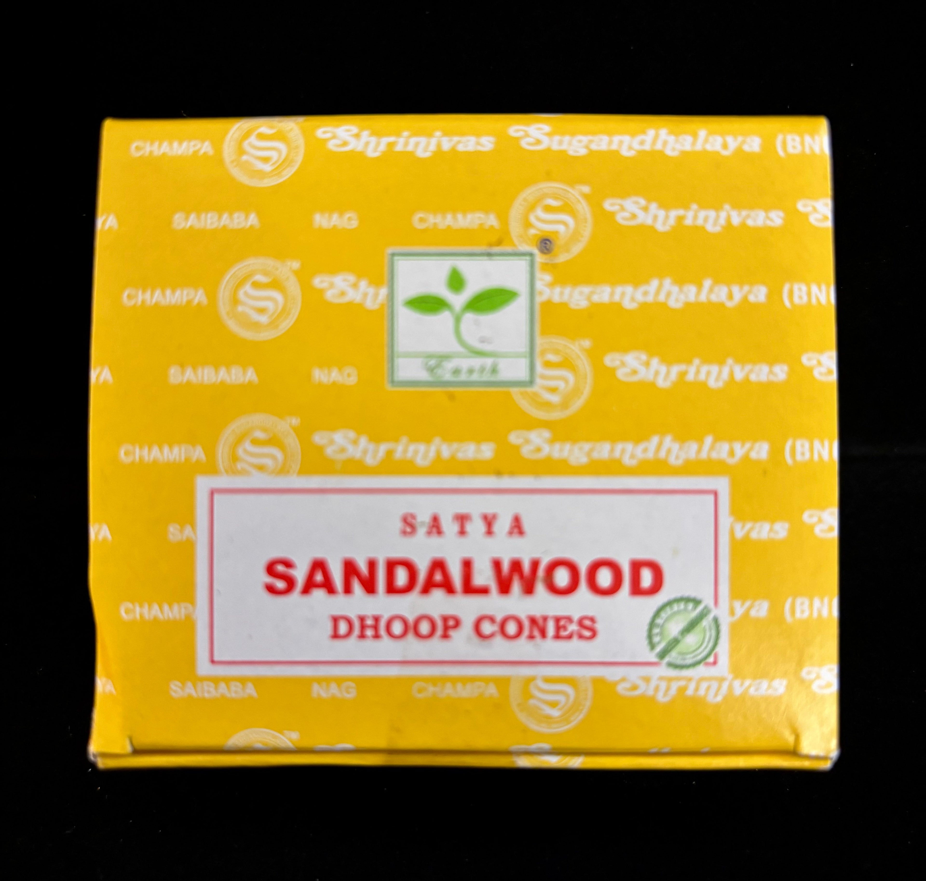 Satya Dhoop Cone Incense | 7 Fragrances from India – Nag Champa, Palo Santo, Sandalwood & More | | Wiccan Center