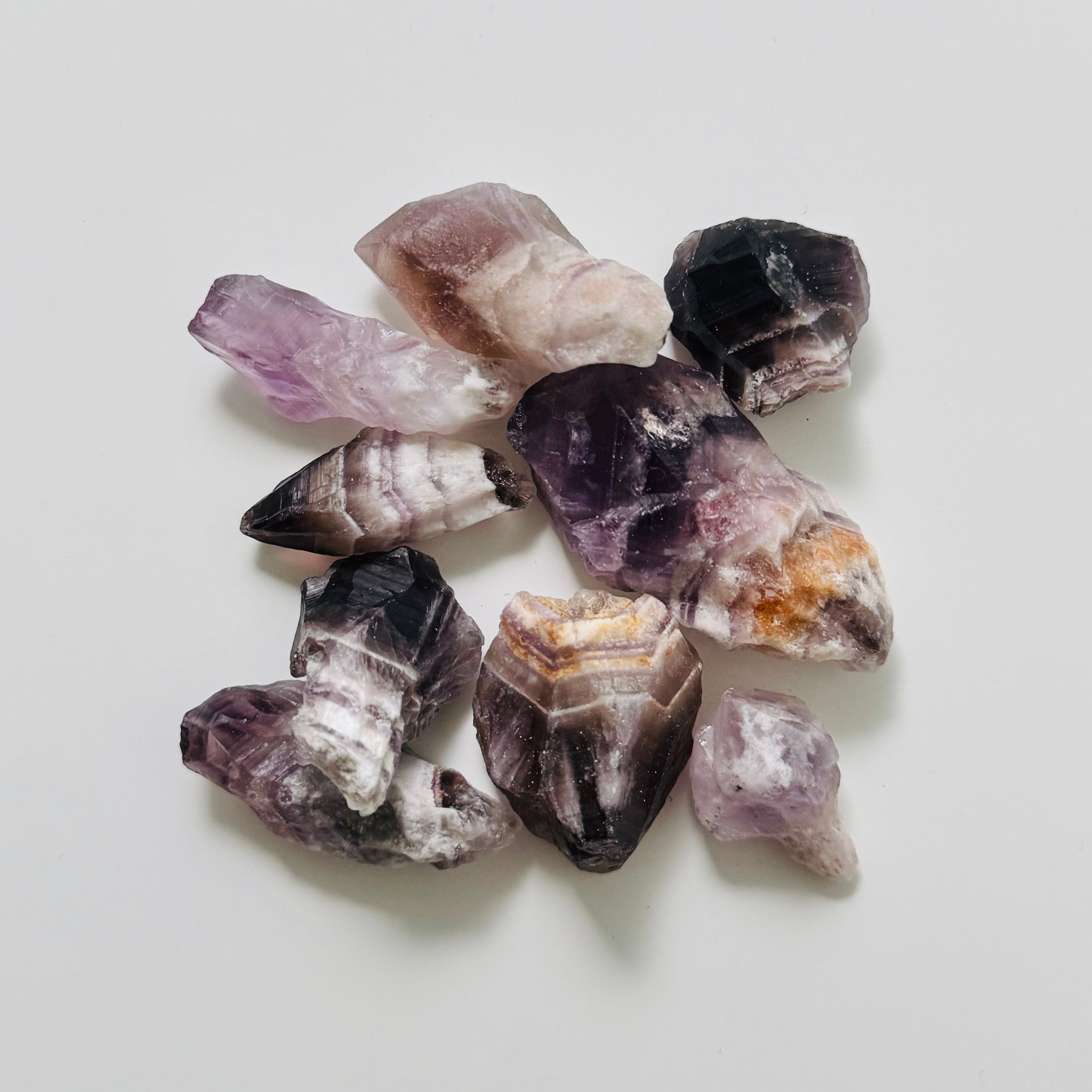 Chevron/Dream Amethyst Root Crystals | | Wiccan Center
