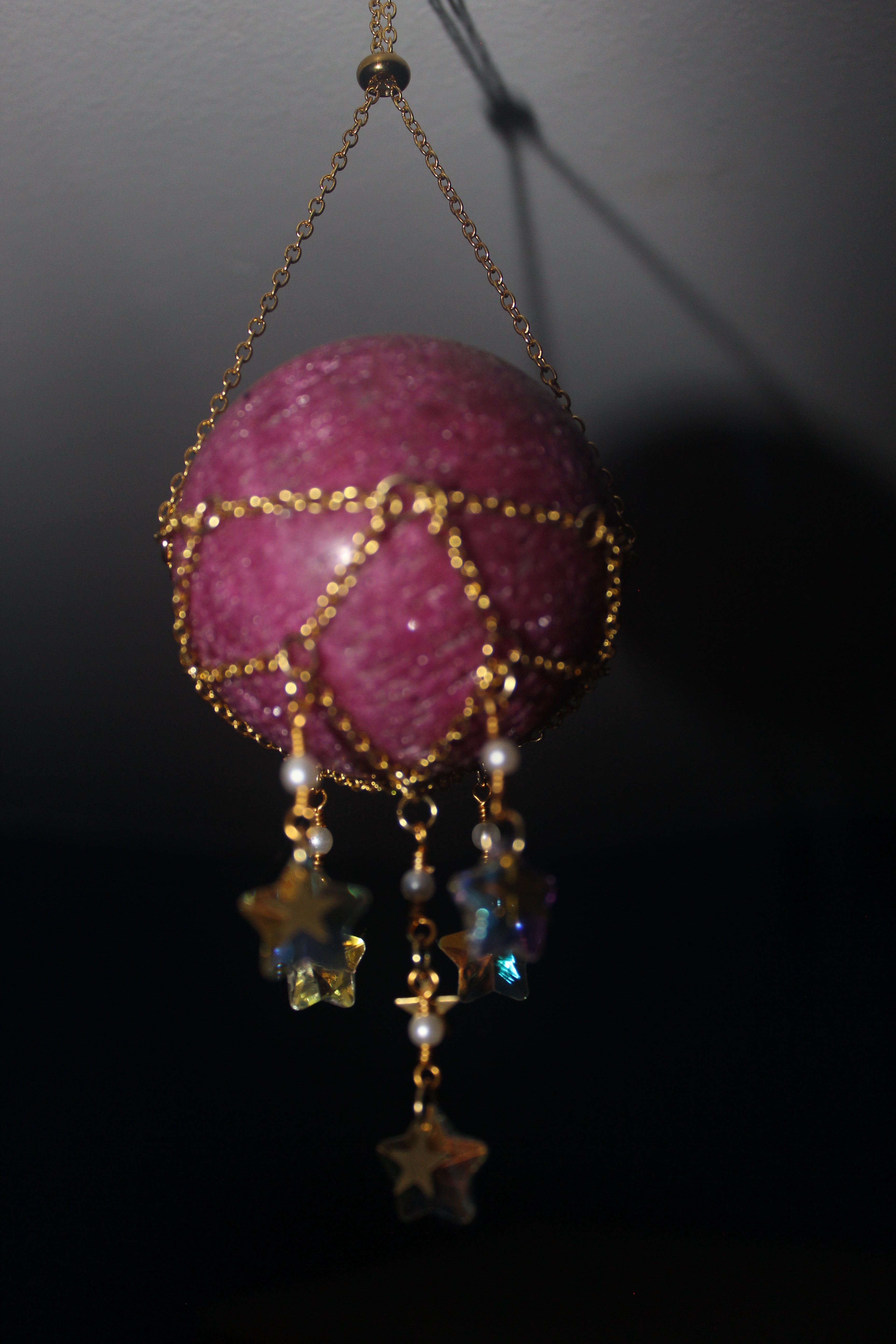 Metal Star Sphere Hanger | | Wiccan Center