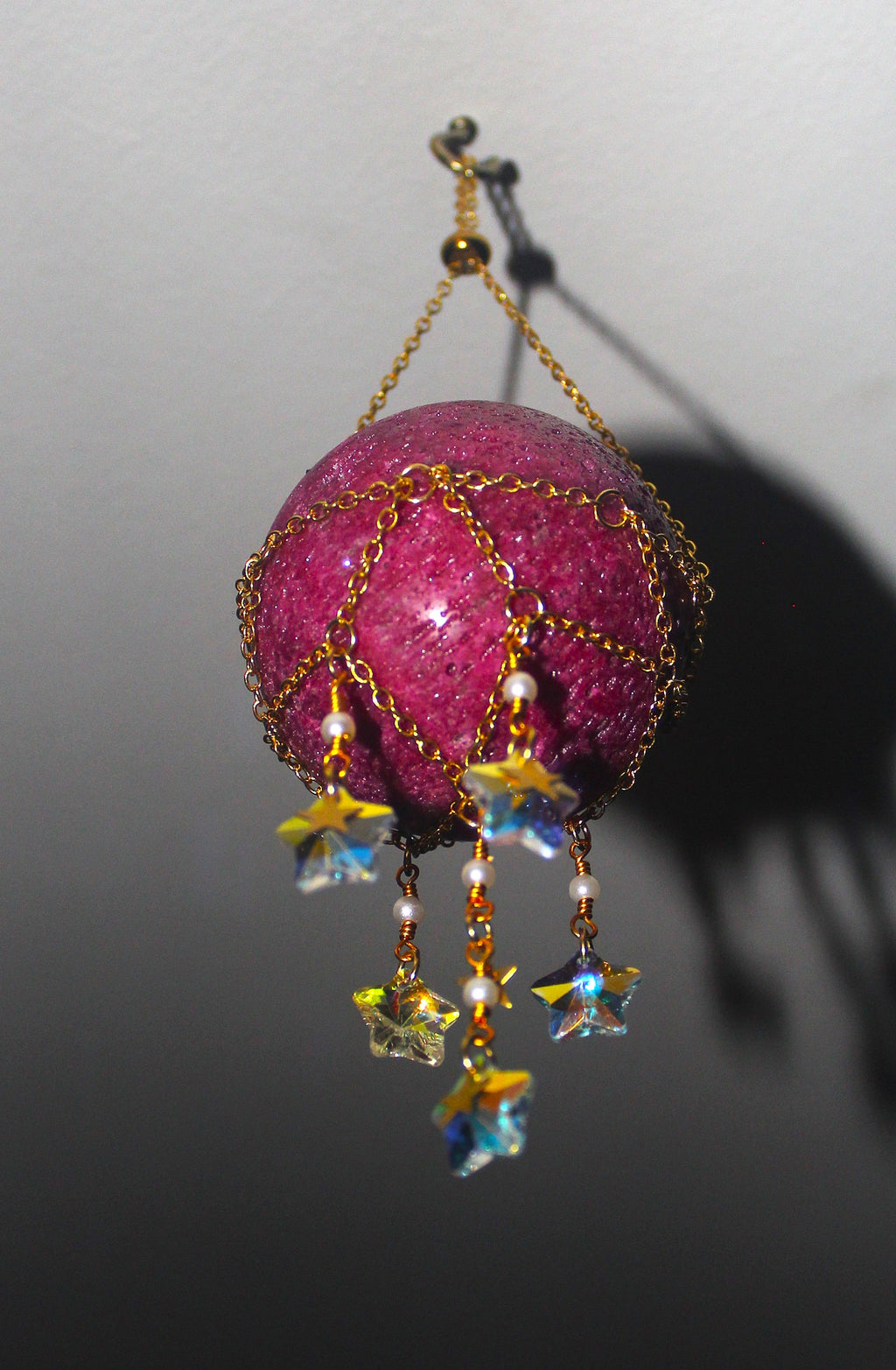 Metal Star Sphere Hanger | | Wiccan Center