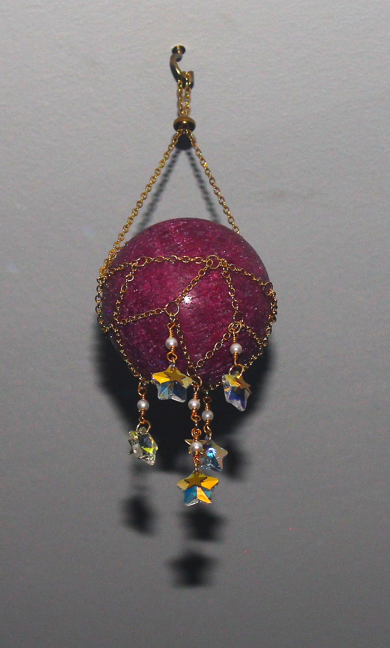 Metal Star Sphere Hanger | | Wiccan Center