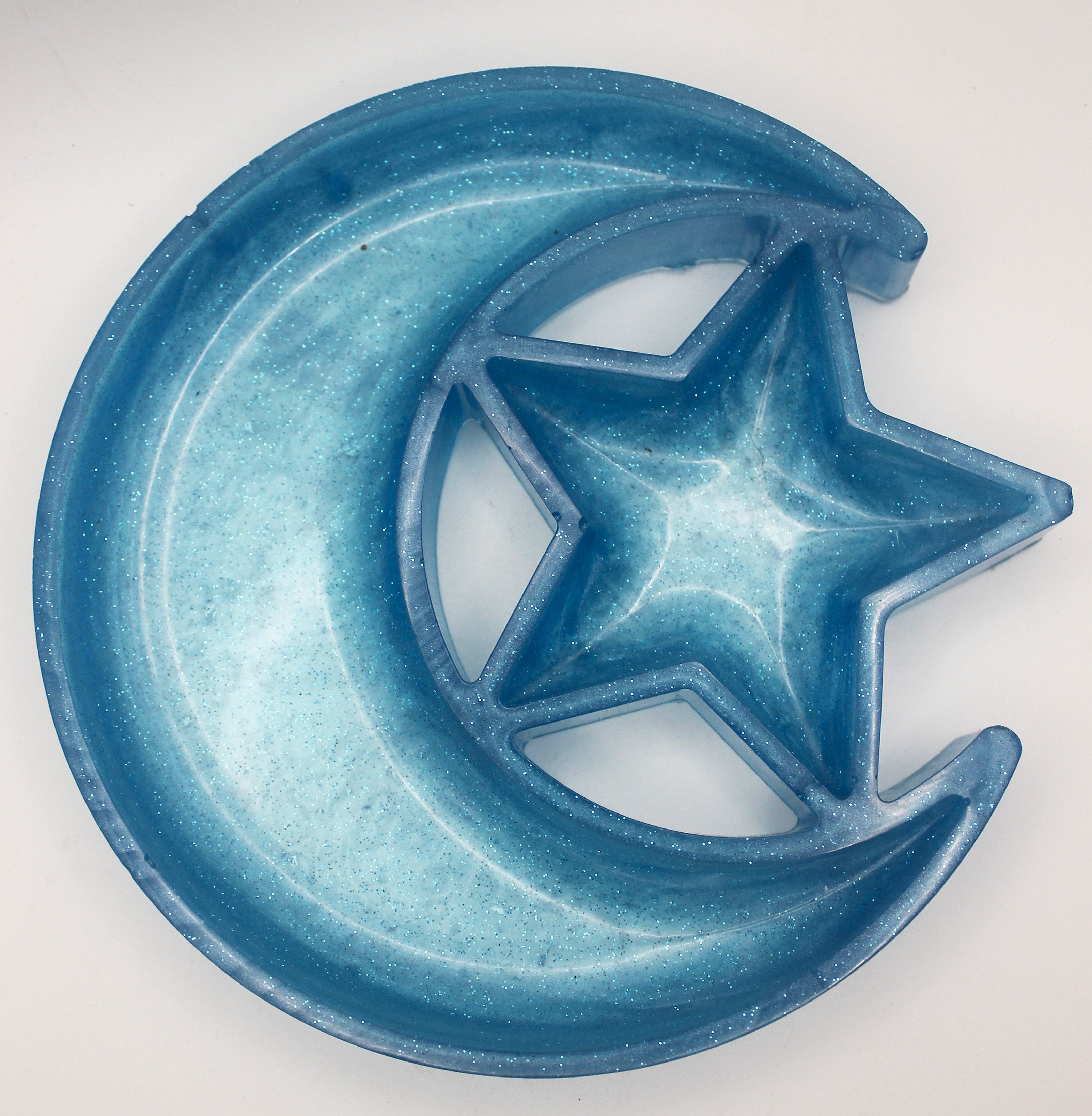 Resin Moon and Star Trinket Tray | | Wiccan Center