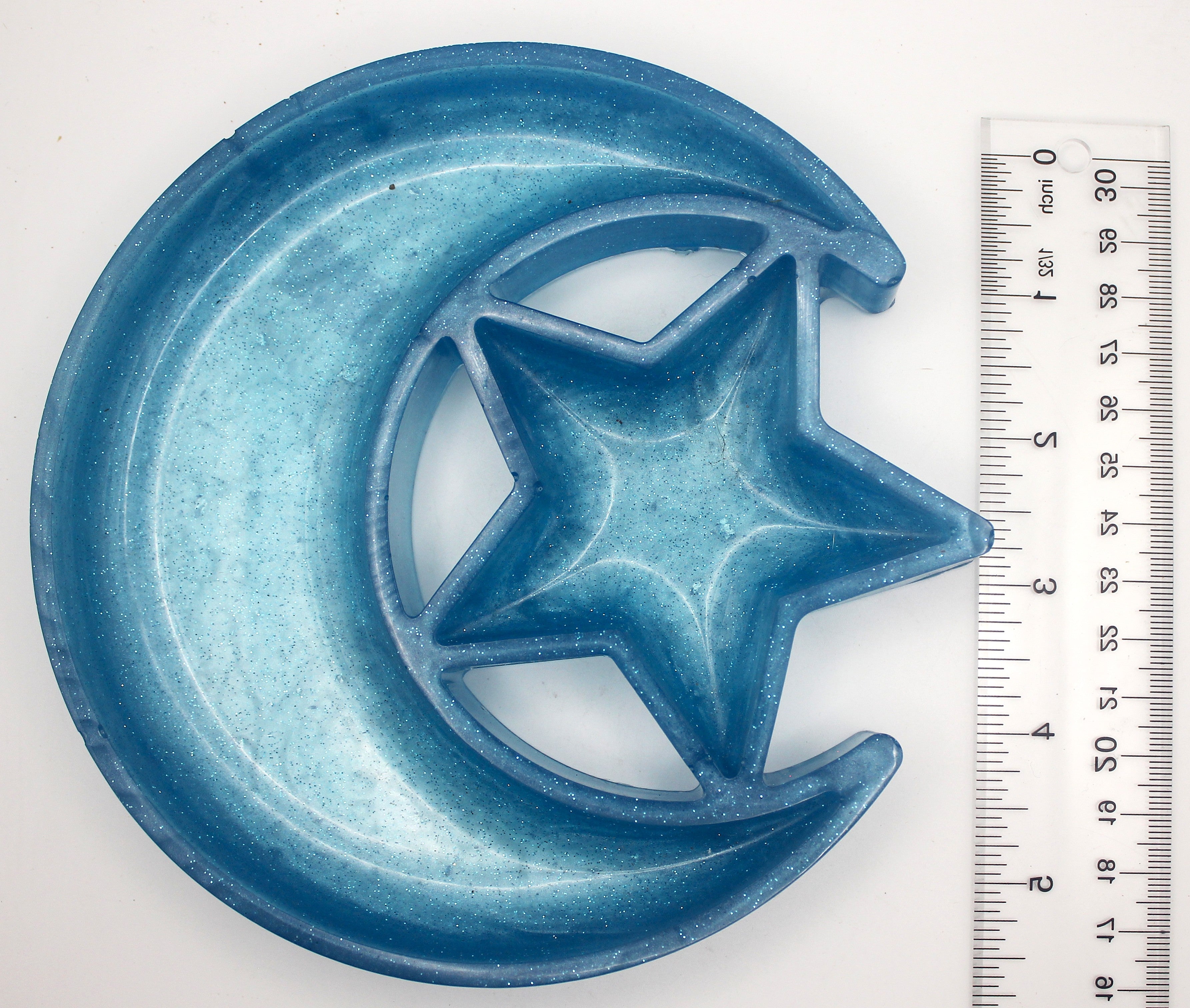 Resin Moon and Star Trinket Tray | | Wiccan Center
