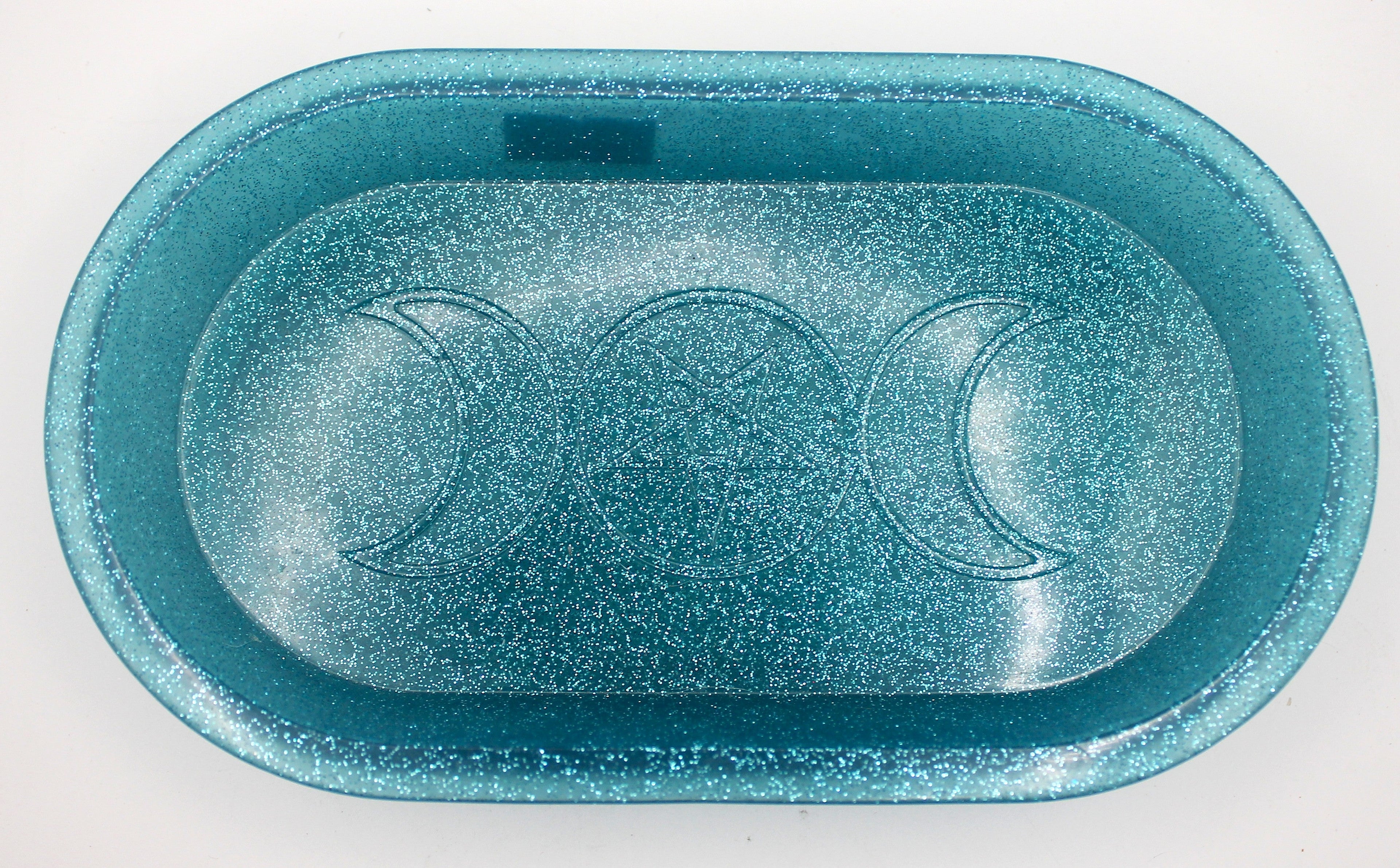 Resin Triple Moon Trinket Tray | | Wiccan Center