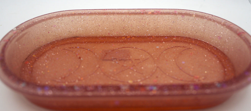 Resin Triple Moon Trinket Tray | | Wiccan Center