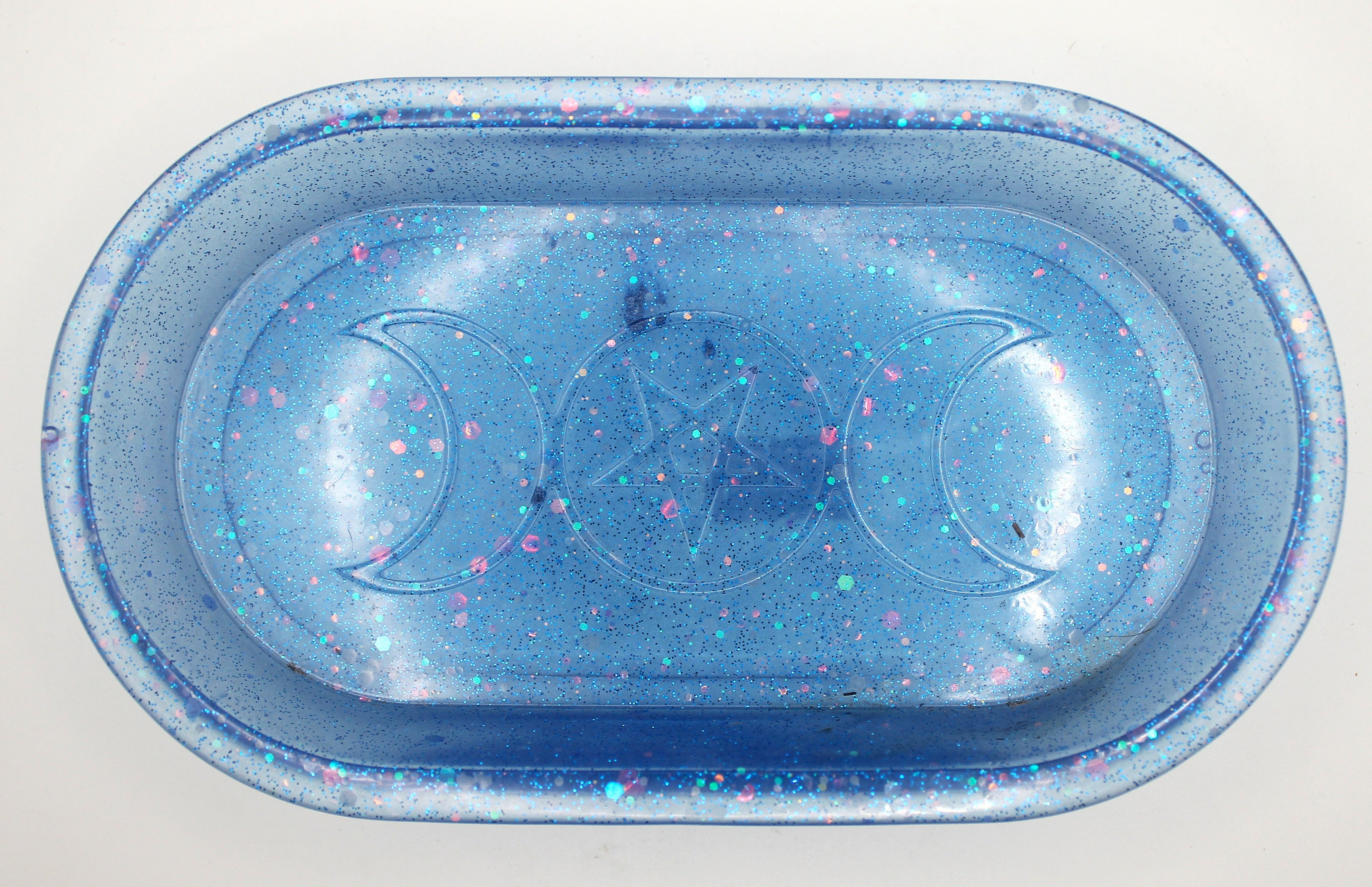 Resin Triple Moon Trinket Tray | | Wiccan Center