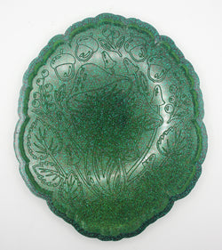 Resin Mushroom Woodsy Trinket Tray | | Wiccan Center