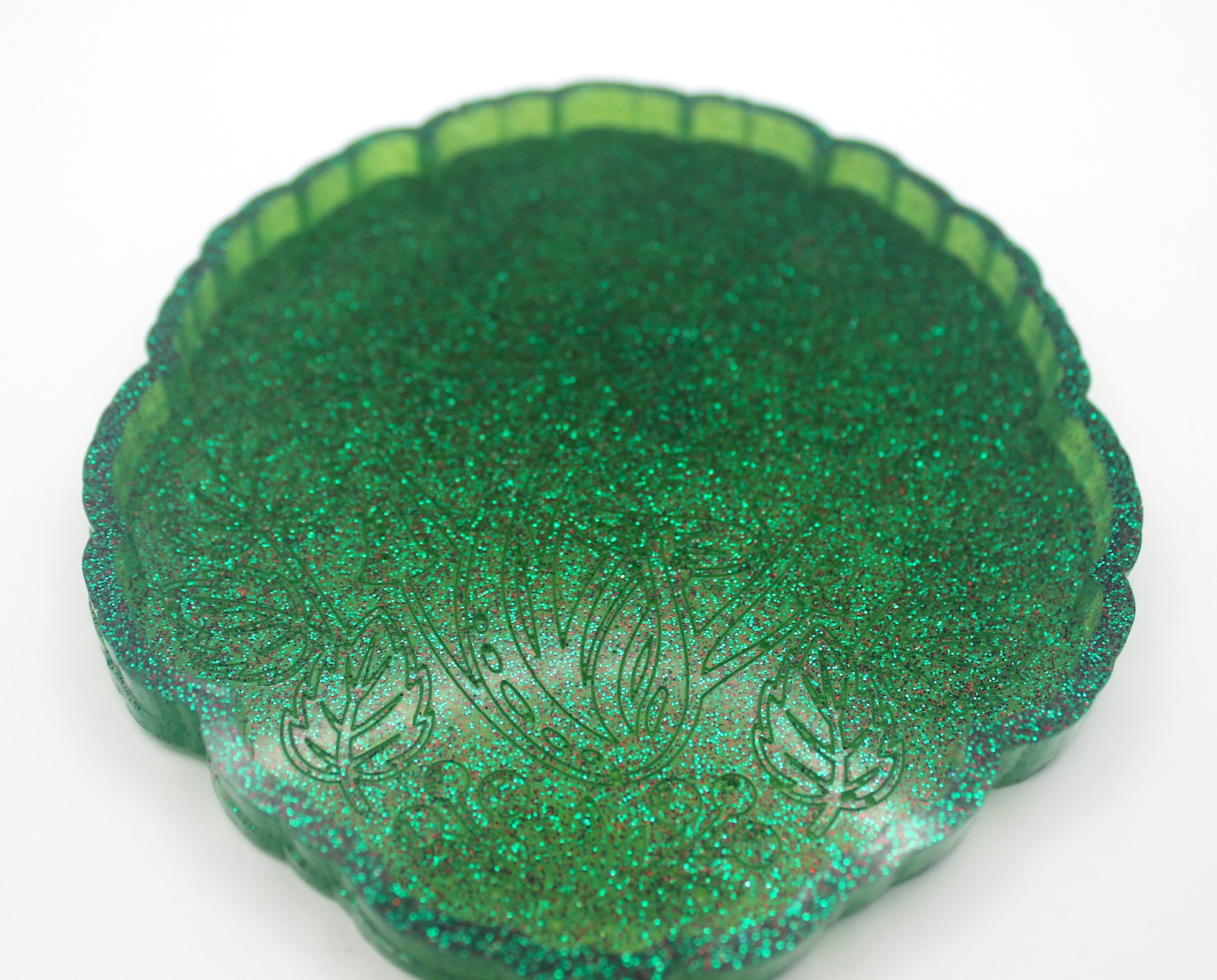 Resin Mushroom Woodsy Trinket Tray | | Wiccan Center