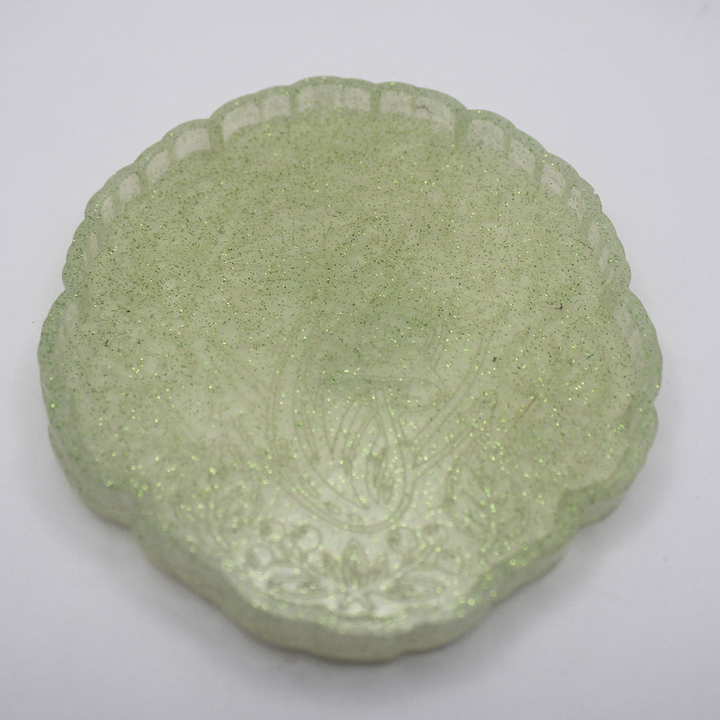 Resin Mushroom Woodsy Trinket Tray | | Wiccan Center