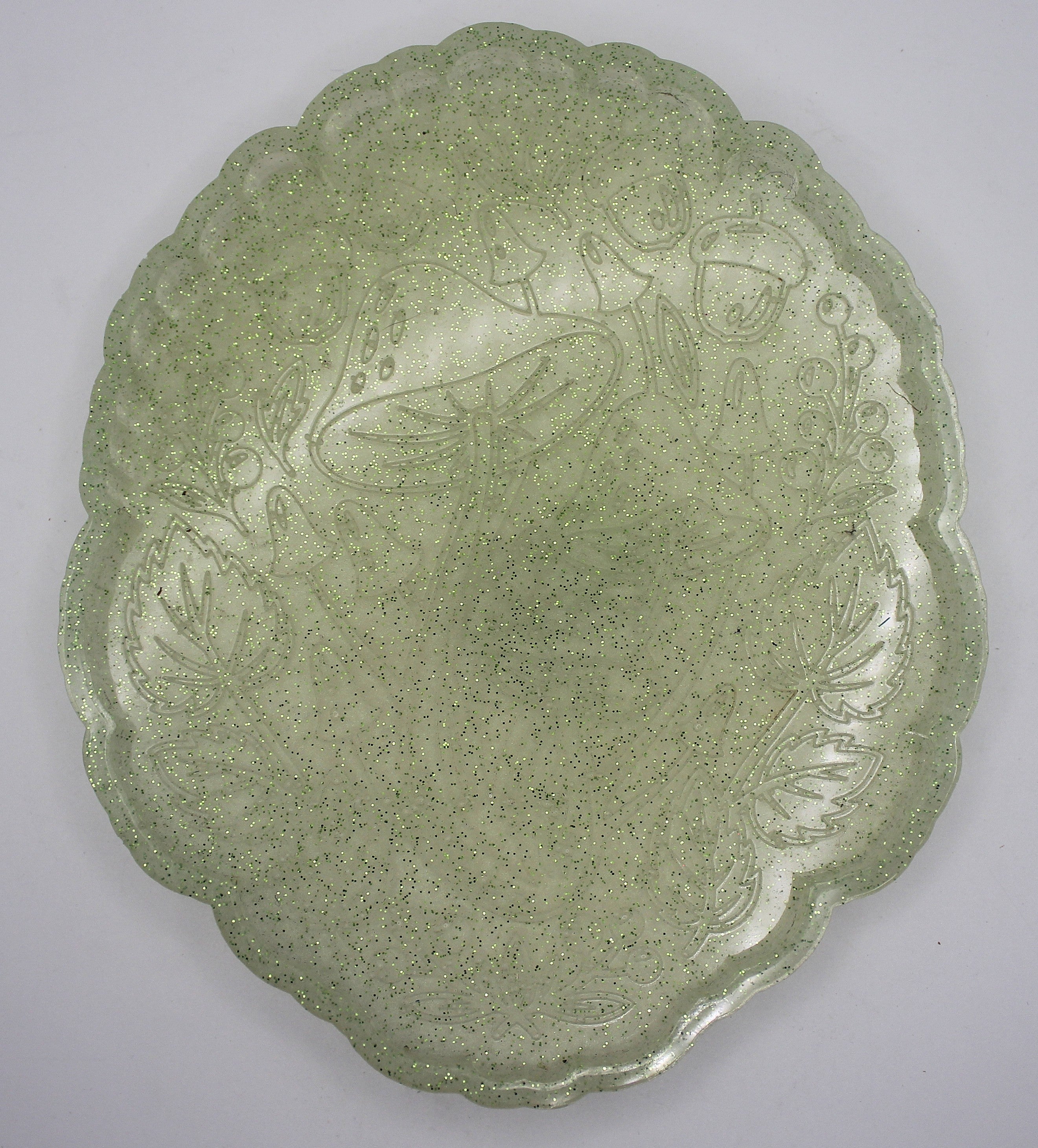 Resin Mushroom Woodsy Trinket Tray | | Wiccan Center