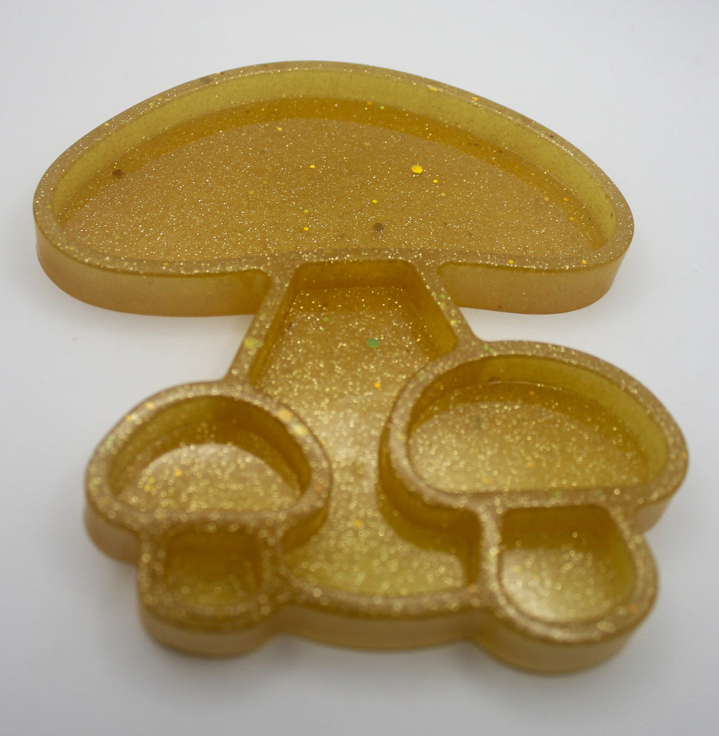 Resin Mushroom Trinket Tray | | Wiccan Center