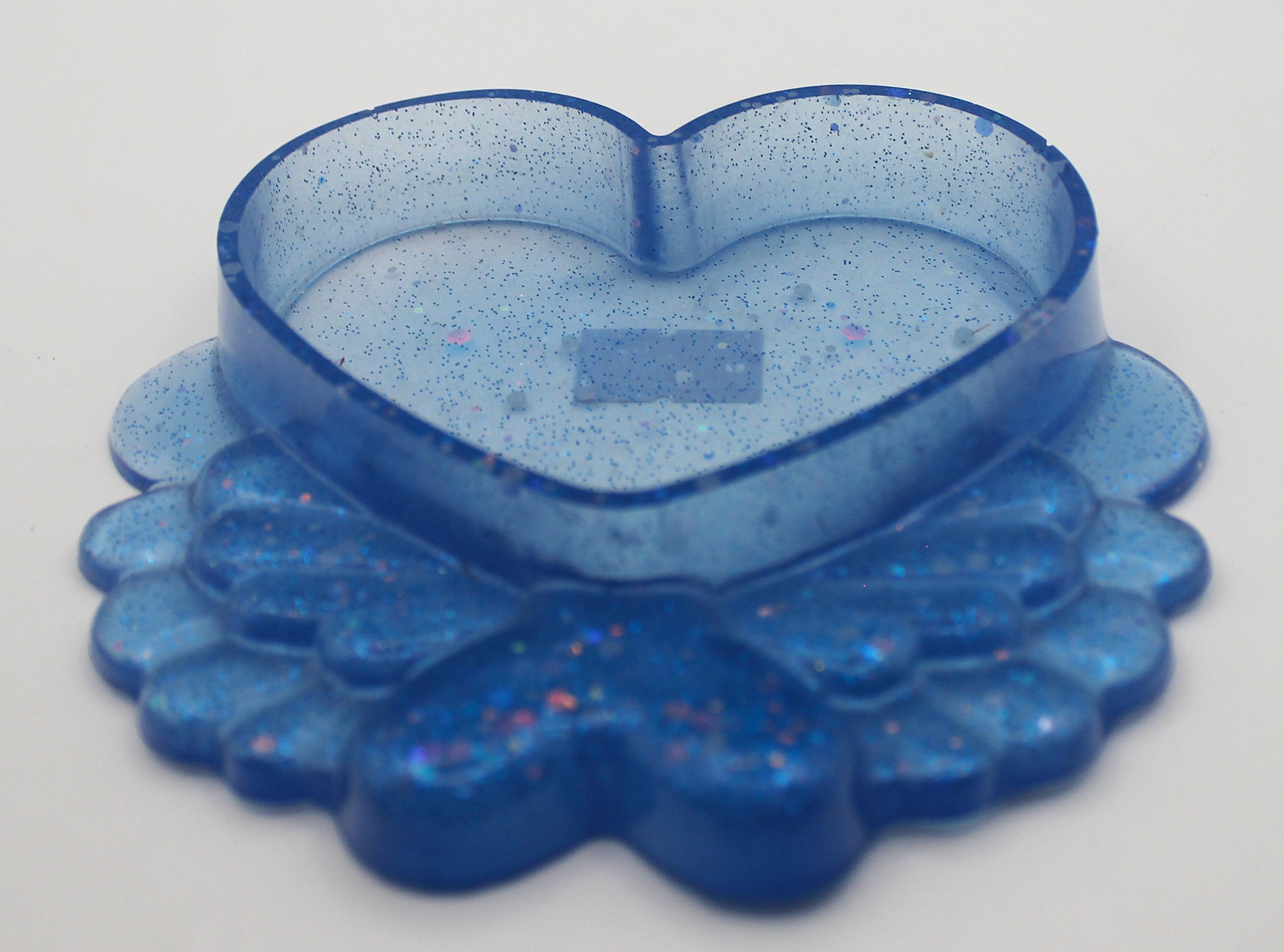 Resin Heart Wing Trinket Tray | | Wiccan Center