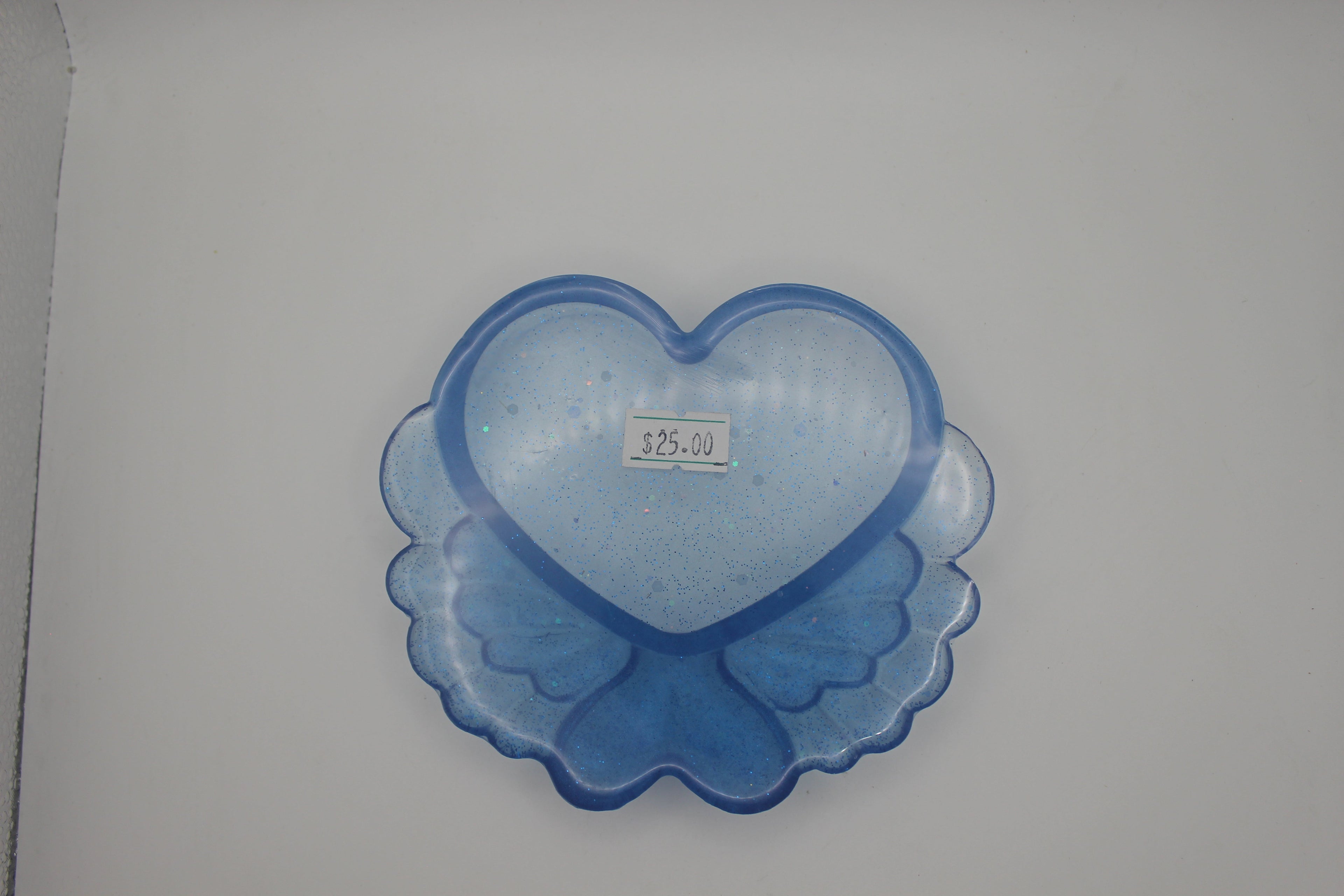 Resin Heart Wing Trinket Tray | | Wiccan Center
