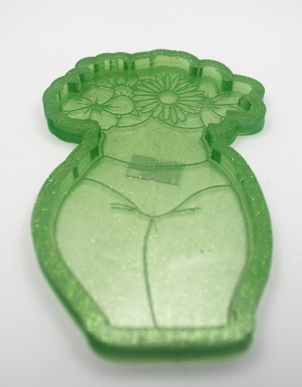 Resin Floral Goddess Trinket Tray | | Wiccan Center