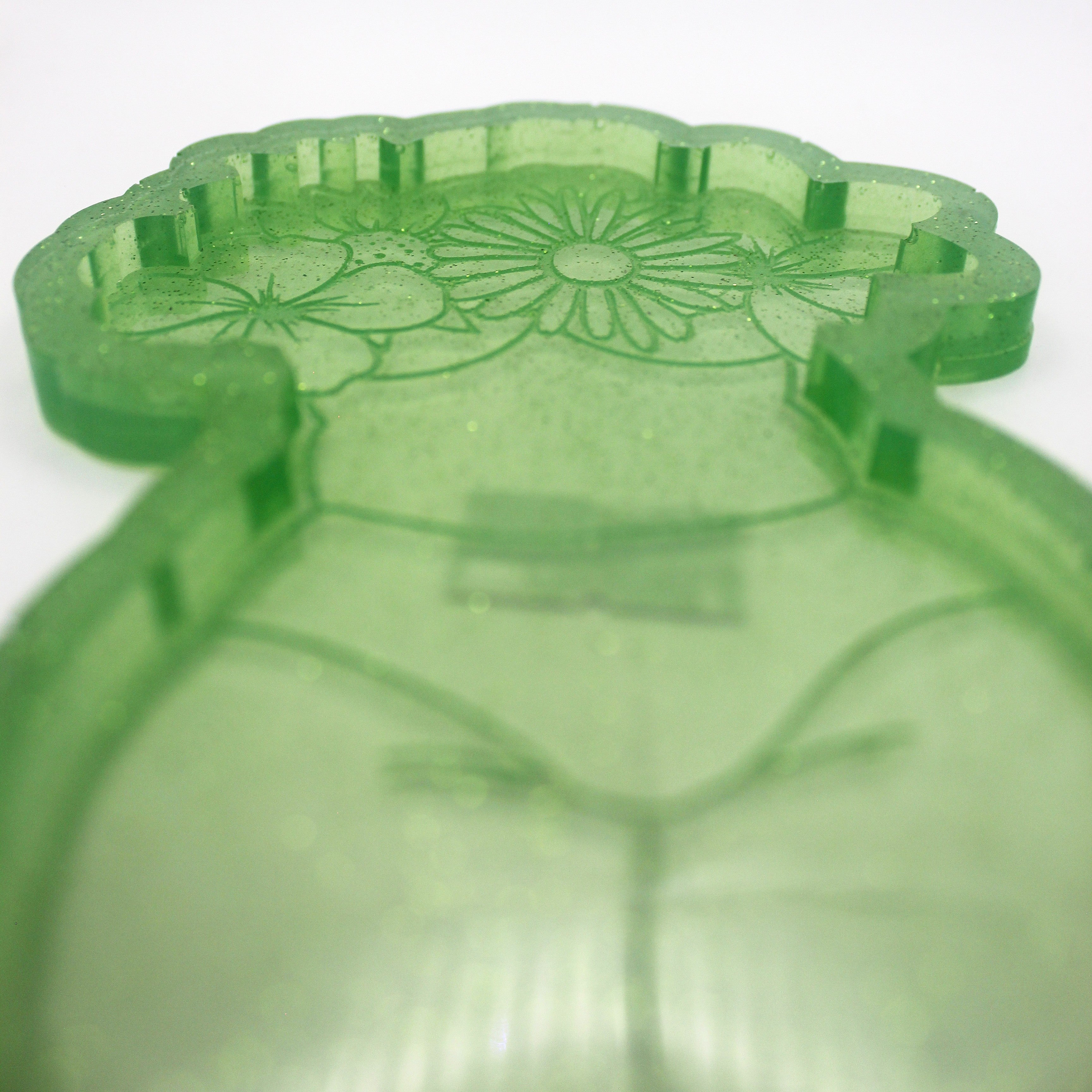 Resin Floral Goddess Trinket Tray | | Wiccan Center