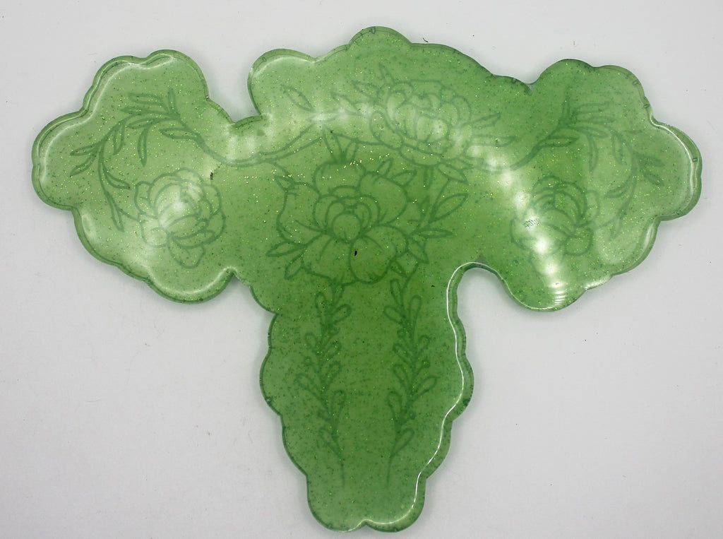 Resin Floral Feminine Power Tray | | Wiccan Center