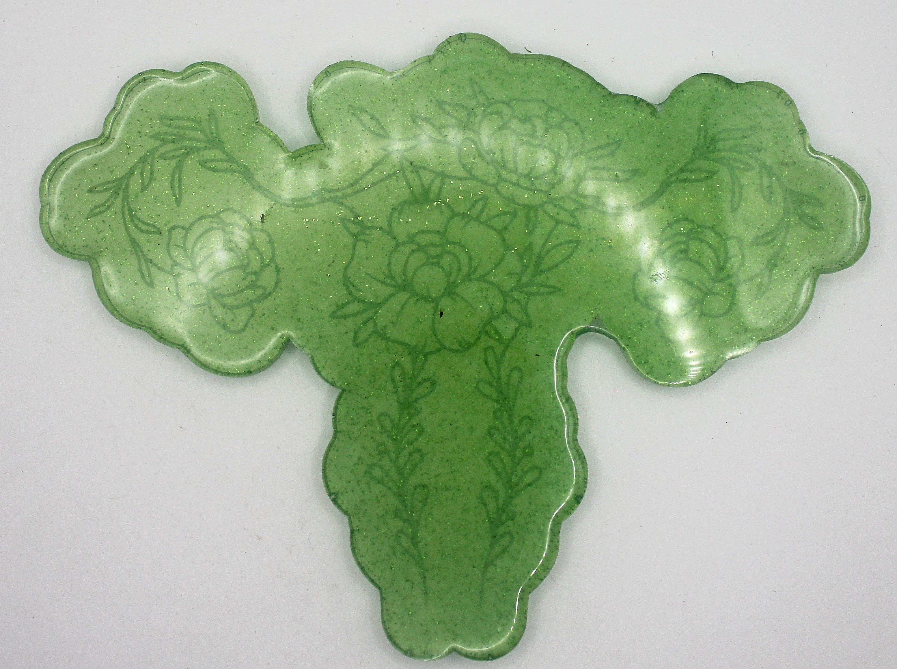 Resin Floral Feminine Power Tray | | Wiccan Center