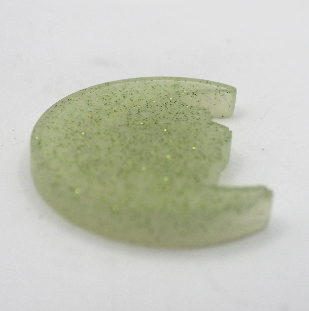 Resin Moon with Phases and Flower | | Wiccan Center