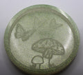 Resin Mushroom Butterfly Trinket Tray | | Wiccan Center