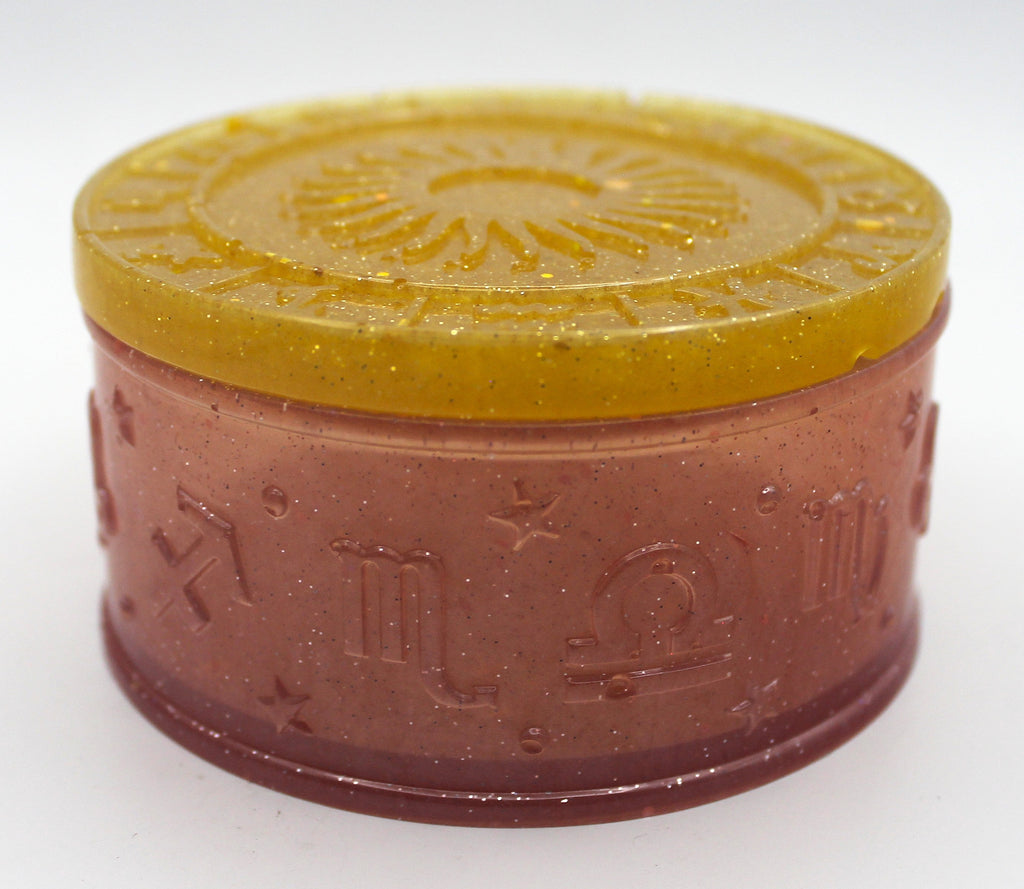 Zodiac Trinket Box with Sun and Star Lids | | Wiccan Center