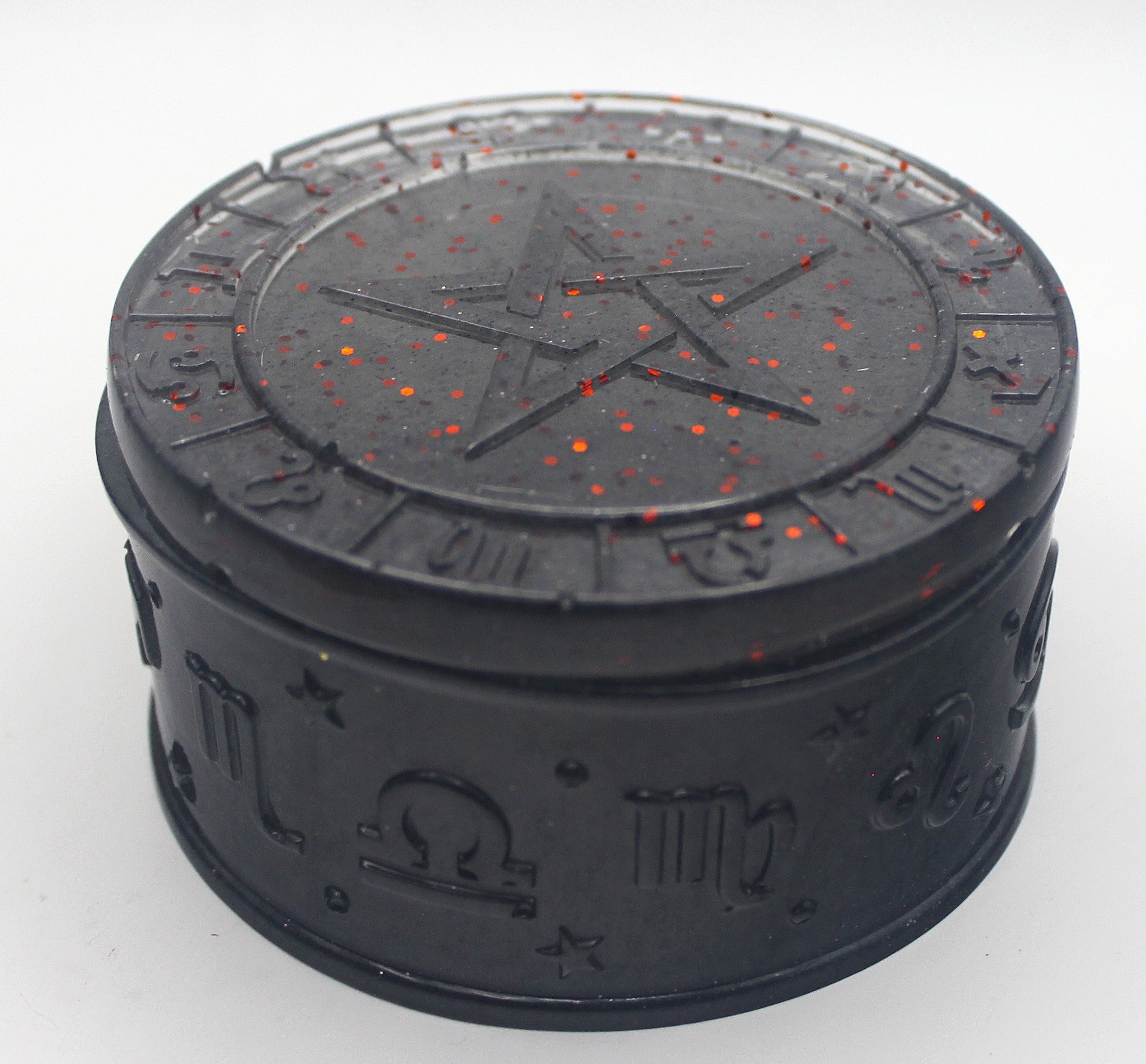 Zodiac Trinket Box with Sun and Star Lids | | Wiccan Center