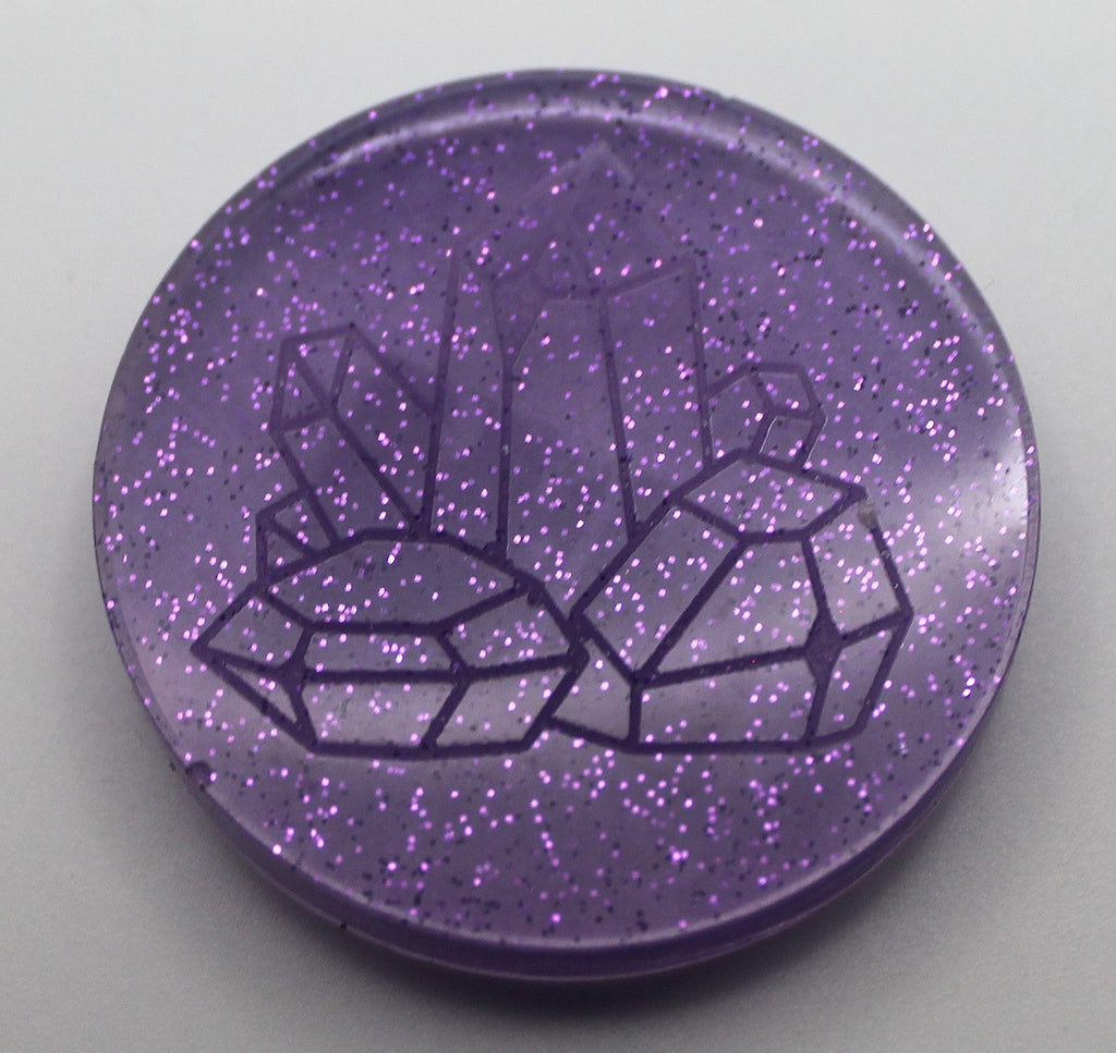 Resin Crystal Coin | | Wiccan Center