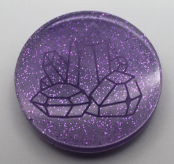 Resin Crystal Coin | | Wiccan Center