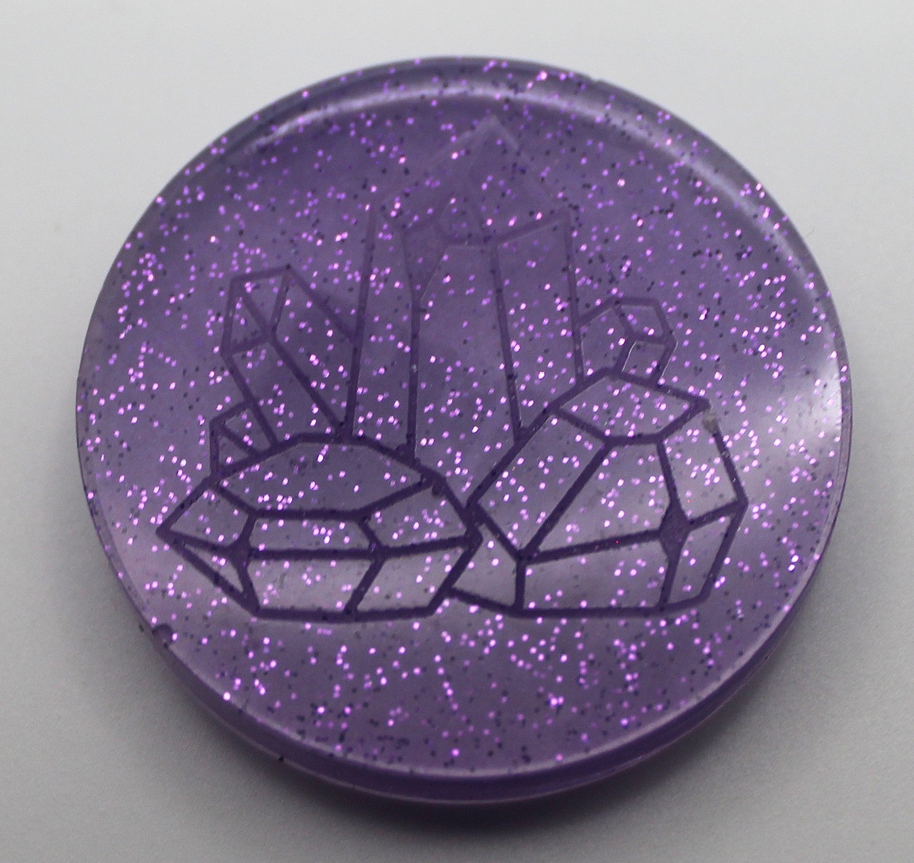 Resin Crystal Coin | | Wiccan Center