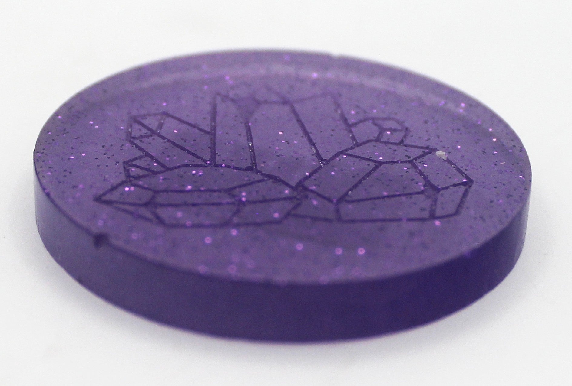 Resin Crystal Coin | | Wiccan Center