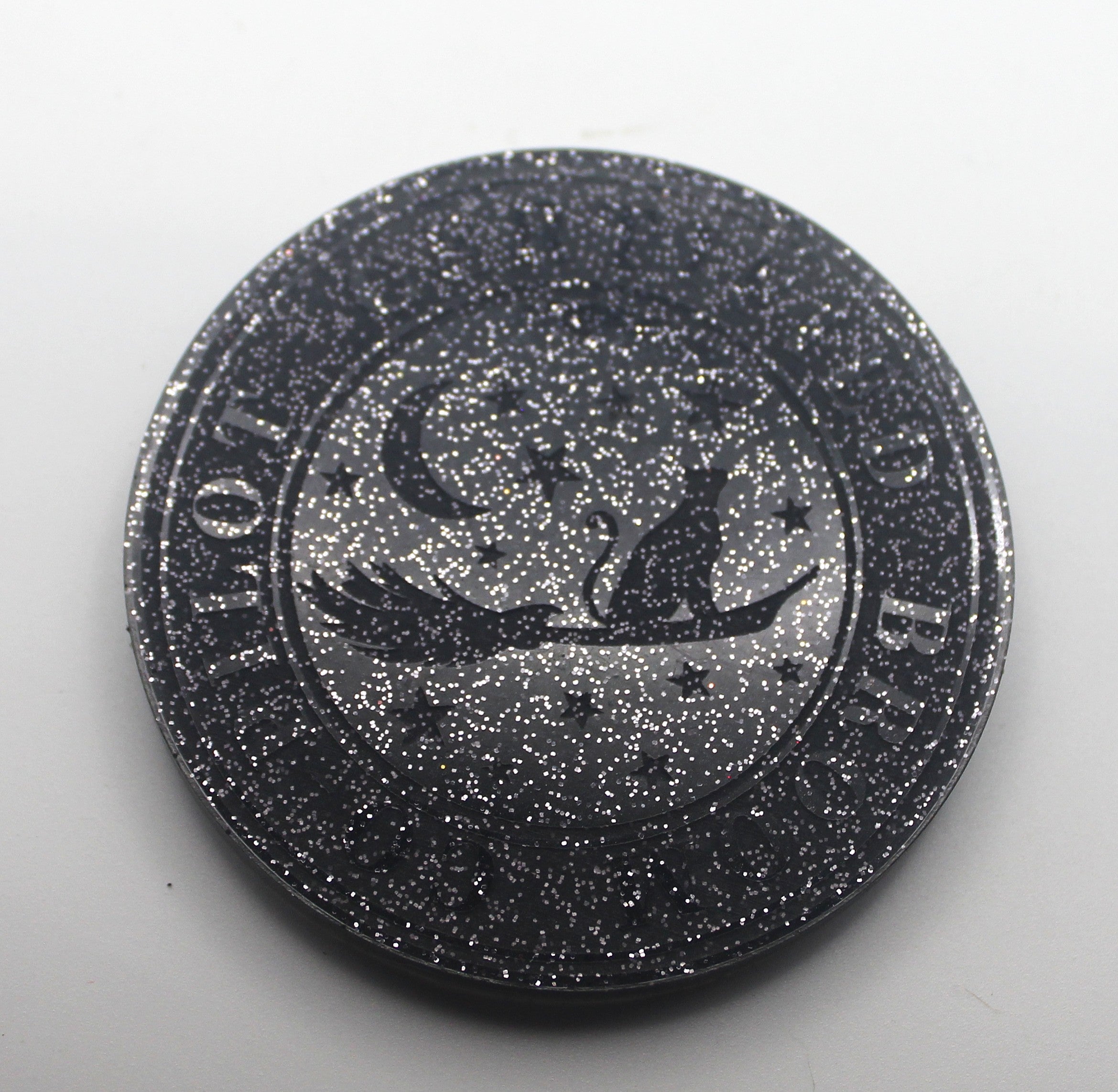 Resin Broom Copilot Cat | | Wiccan Center