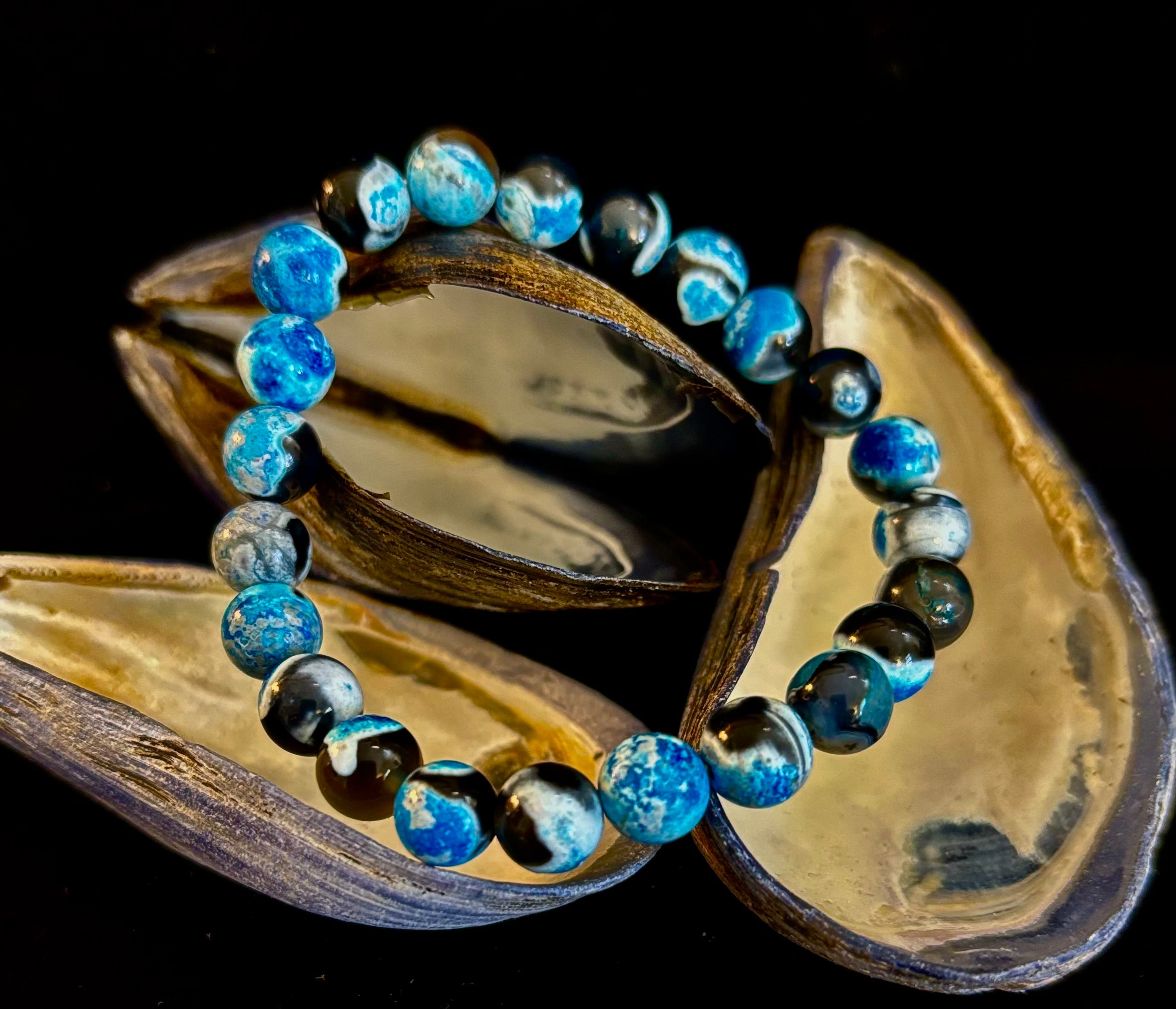 Memory & Focus Bracelet | Natural Bluestone Healing Bracelet for Clarity and Calm | | Wiccan Center
