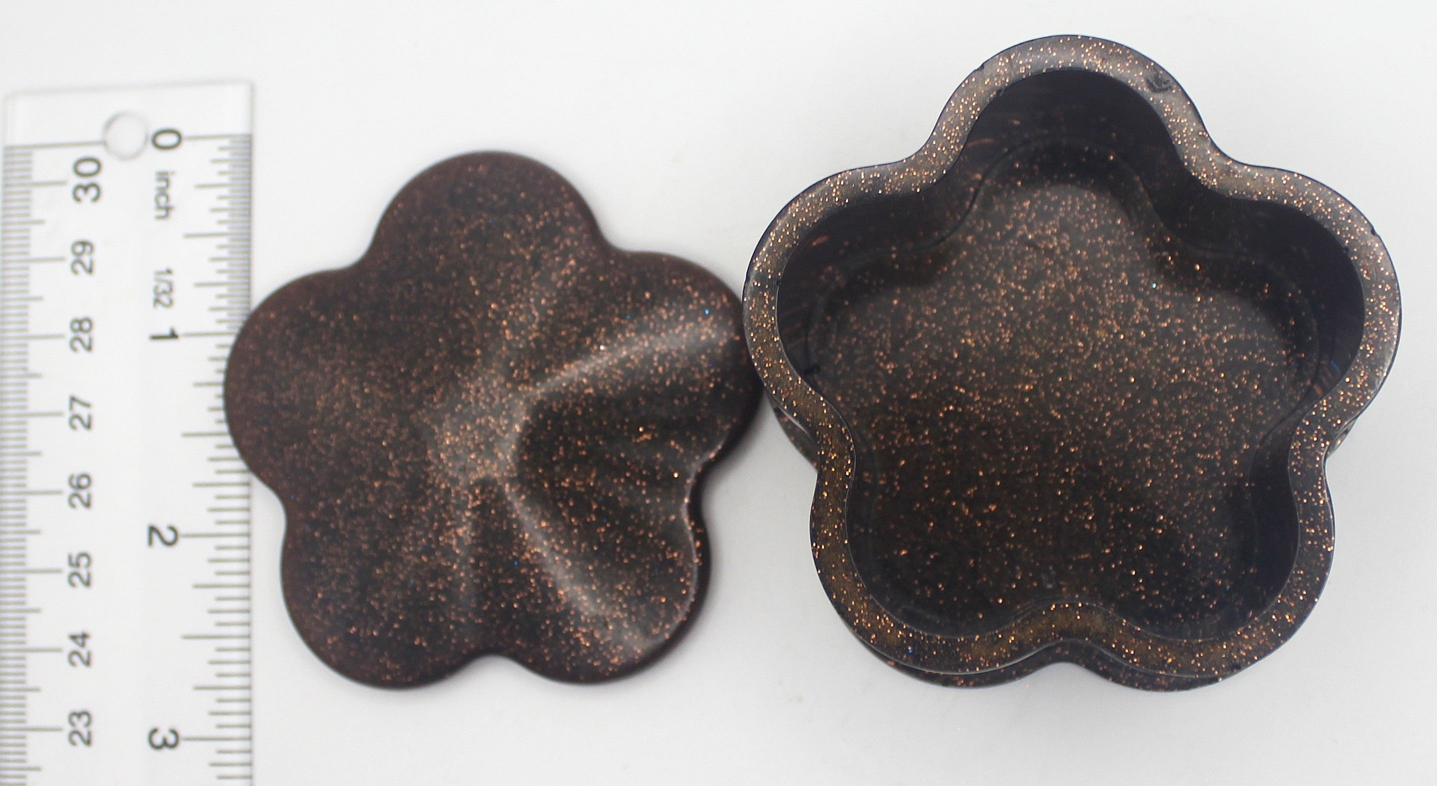Resin Flower Trinket Box | | Wiccan Center