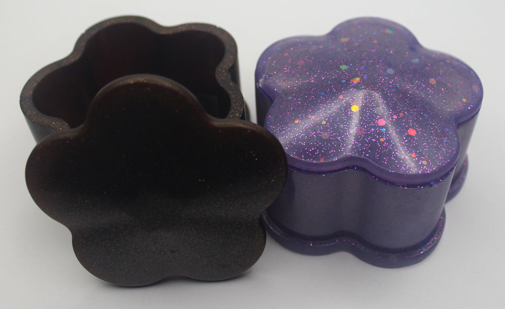 Resin Flower Trinket Box | | Wiccan Center