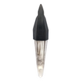 Polished Smoky Quartz Point Pendant Bezel Set in Oxidized 925 Sterling Silver Pointed Bail with Diamond Cut-Out - Crystal Home | Gemstone Jewelry > Pendants | Wiccan Center