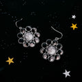 CLEARANCE Moon Phases Halo Dangle Earrings | Earrings | Wiccan Center