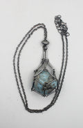 Metal Crystal Cage Necklace | | Wiccan Center