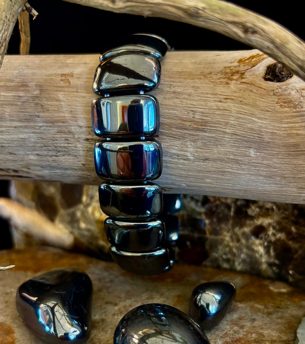 ⚡ Titan Strength Elliptical Bracelet — Grounded Confidence Energy (Larger Wrists) | | Wiccan Center