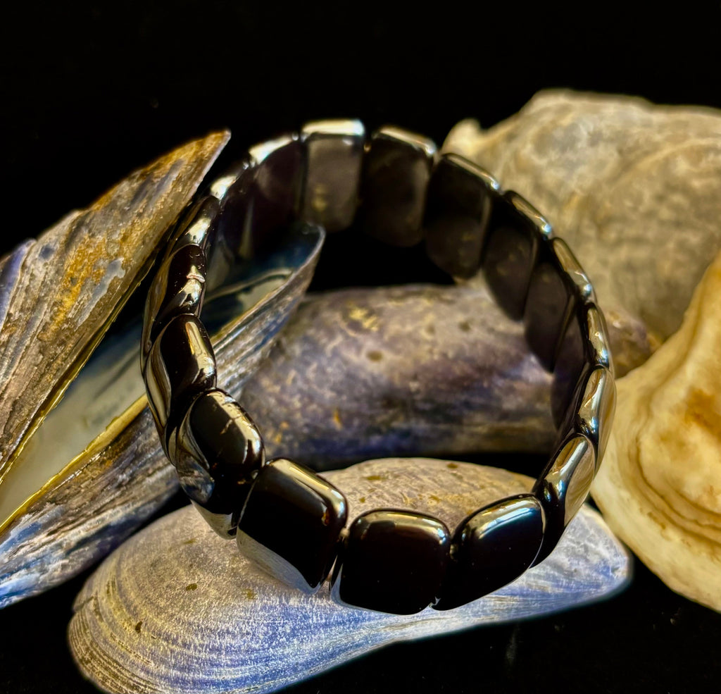 ⚡ Titan Strength Elliptical Bracelet — Grounded Confidence Energy (Larger Wrists) | | Wiccan Center