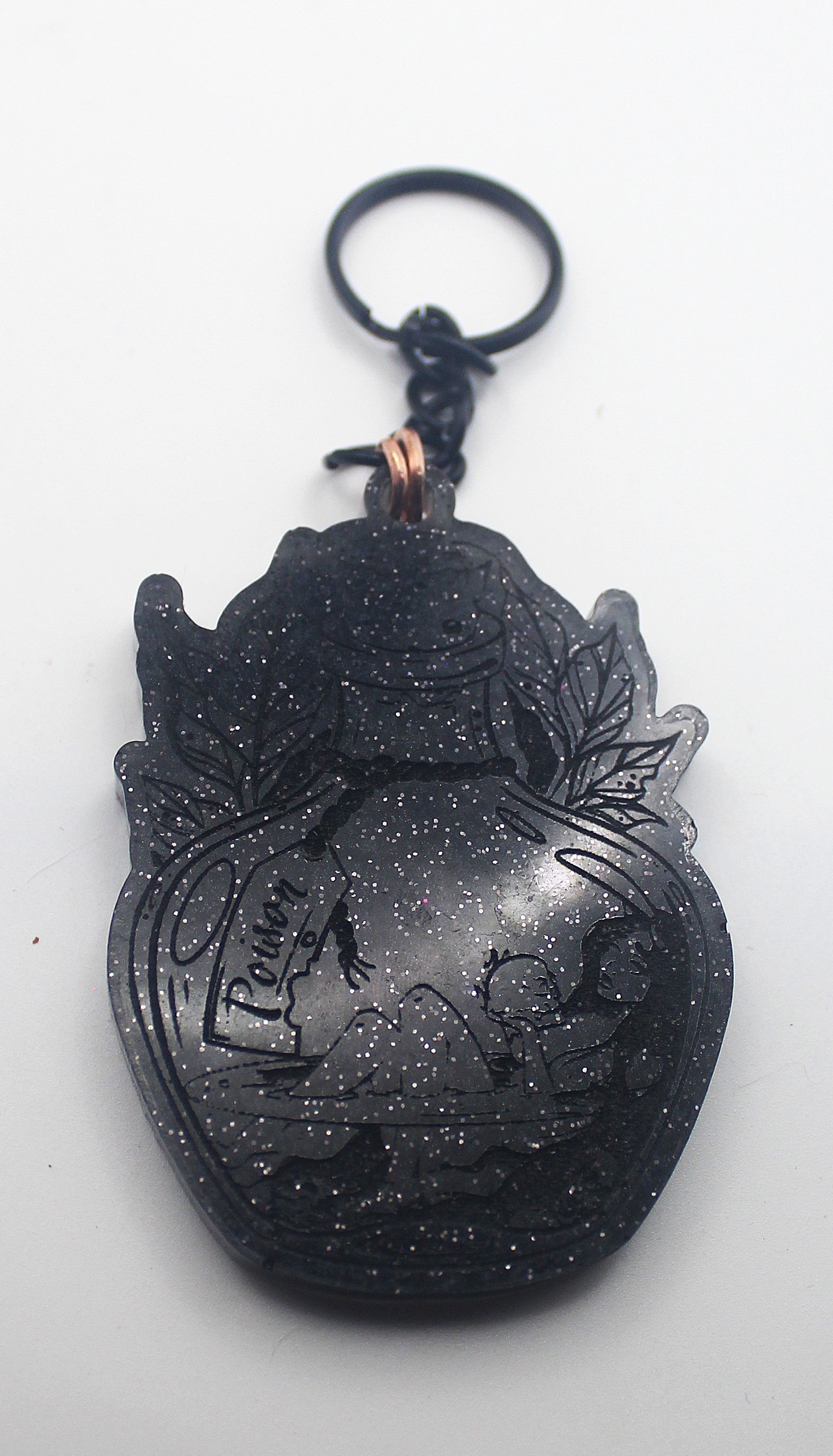Resin Potion Bottle Keychain | | Wiccan Center