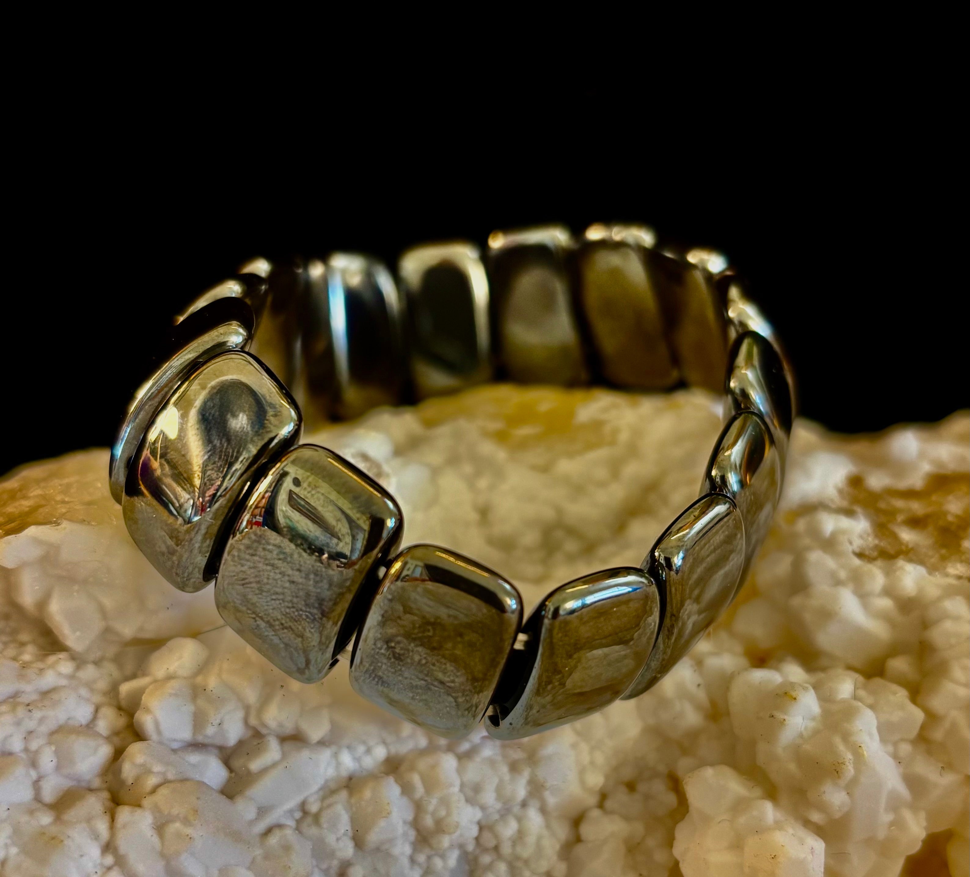 ⚡ Titan Strength Elliptical Bracelet — Grounded Confidence Energy (Larger Wrists) | | Wiccan Center