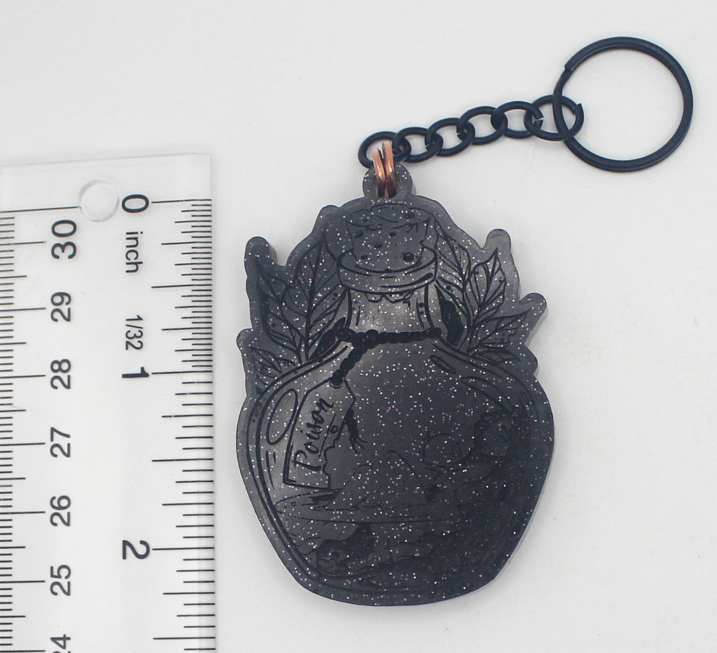 Resin Potion Bottle Keychain | | Wiccan Center