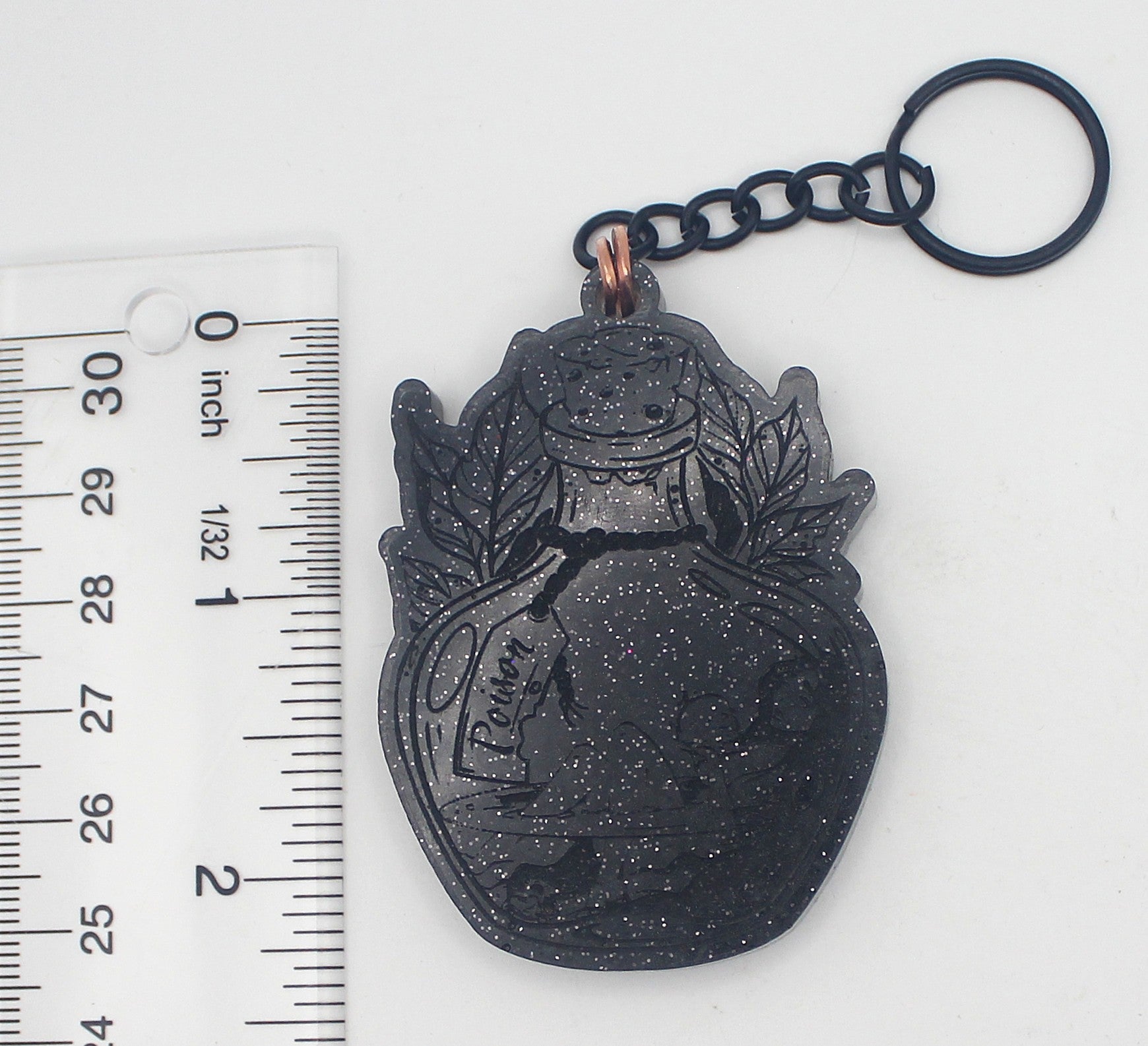 Resin Potion Bottle Keychain | | Wiccan Center