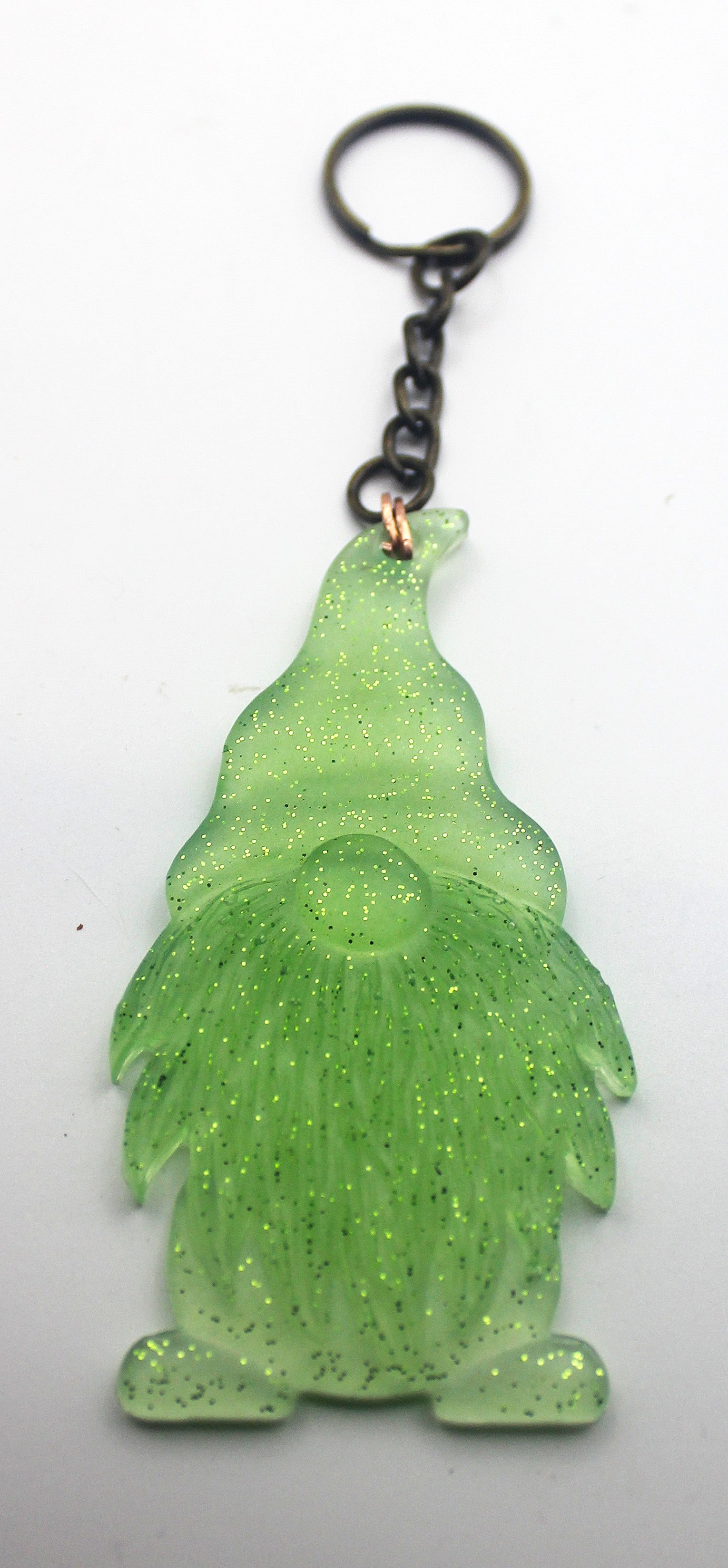 Resin Gnome Keychain | | Wiccan Center