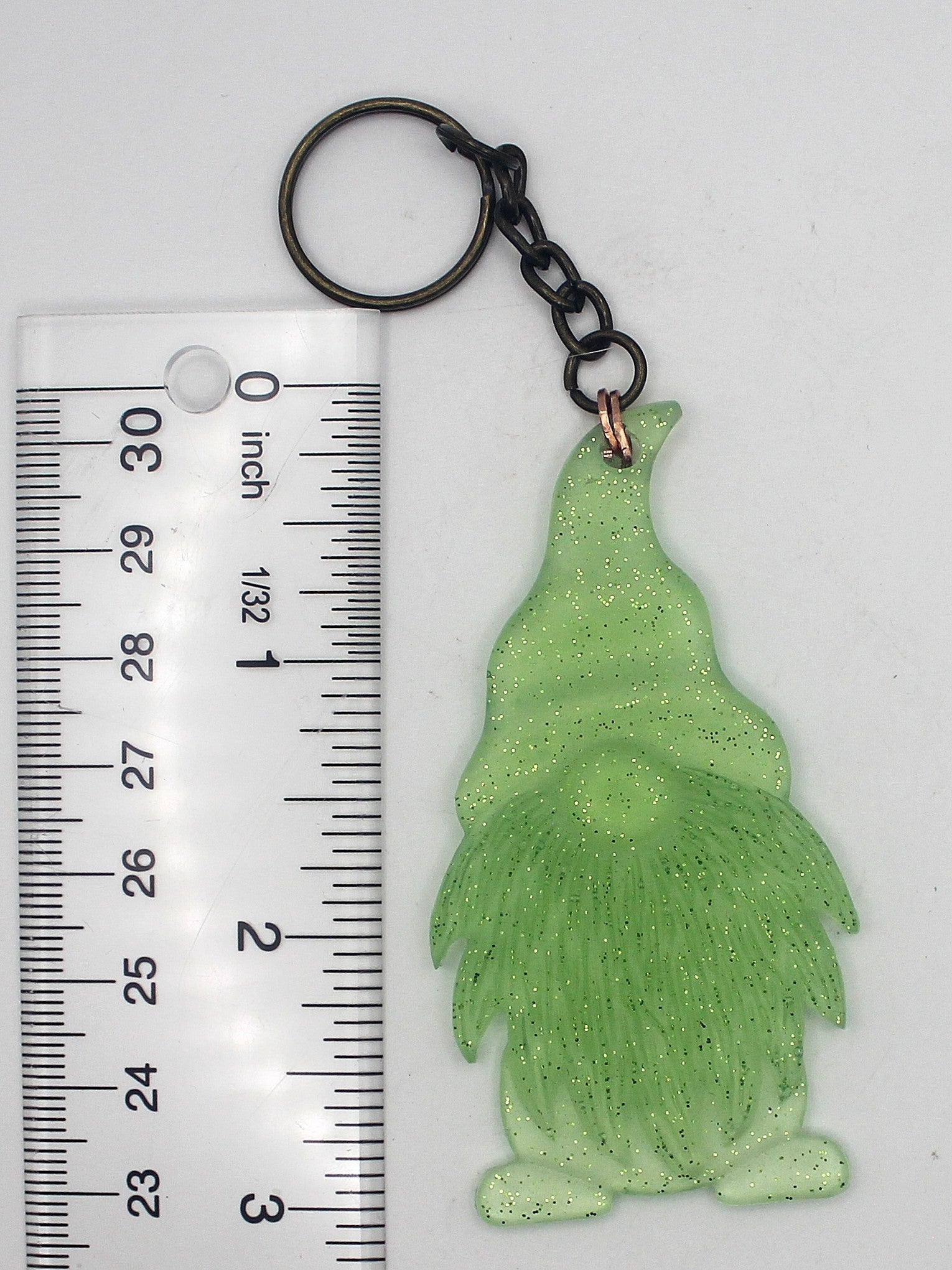 Resin Gnome Keychain | | Wiccan Center