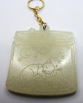 Resin Sleeping Cats Jar Keychain | | Wiccan Center